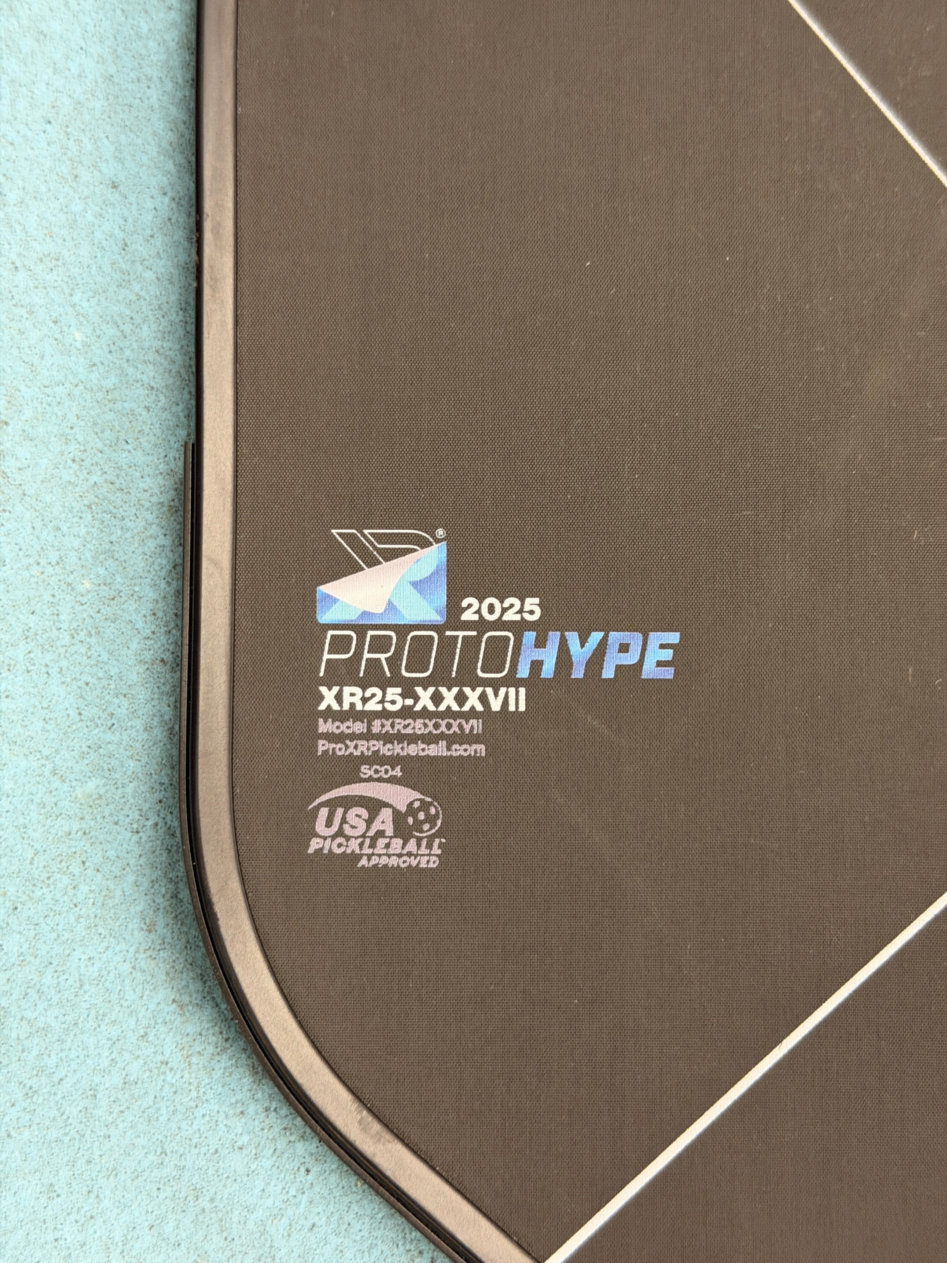 ProXR ProtoHype 2025 XR25-XXXVII Hybrid Pickleball Paddle - Used