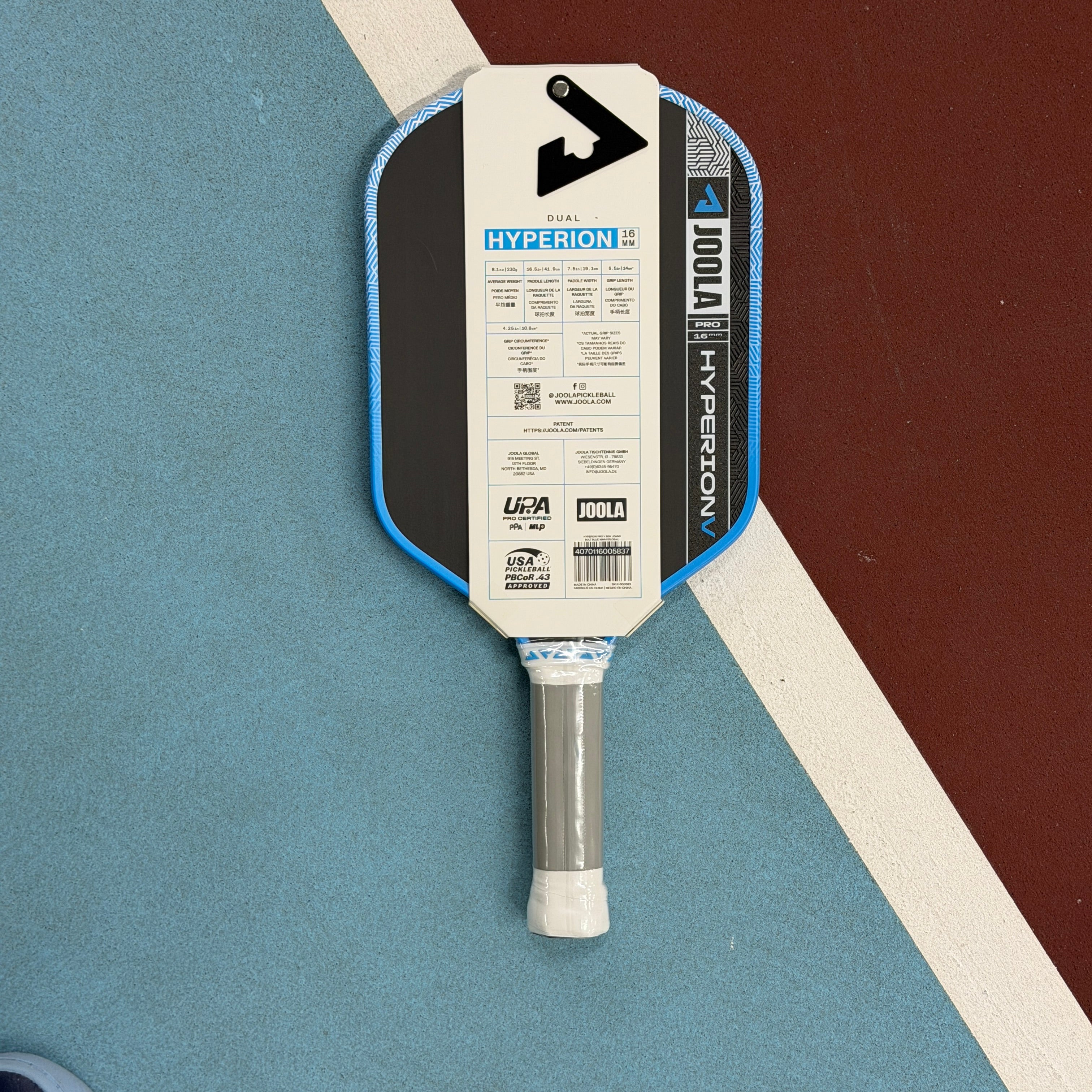 Joola Pro V 16mm Hyperion Hybrid Pickleball Paddle
