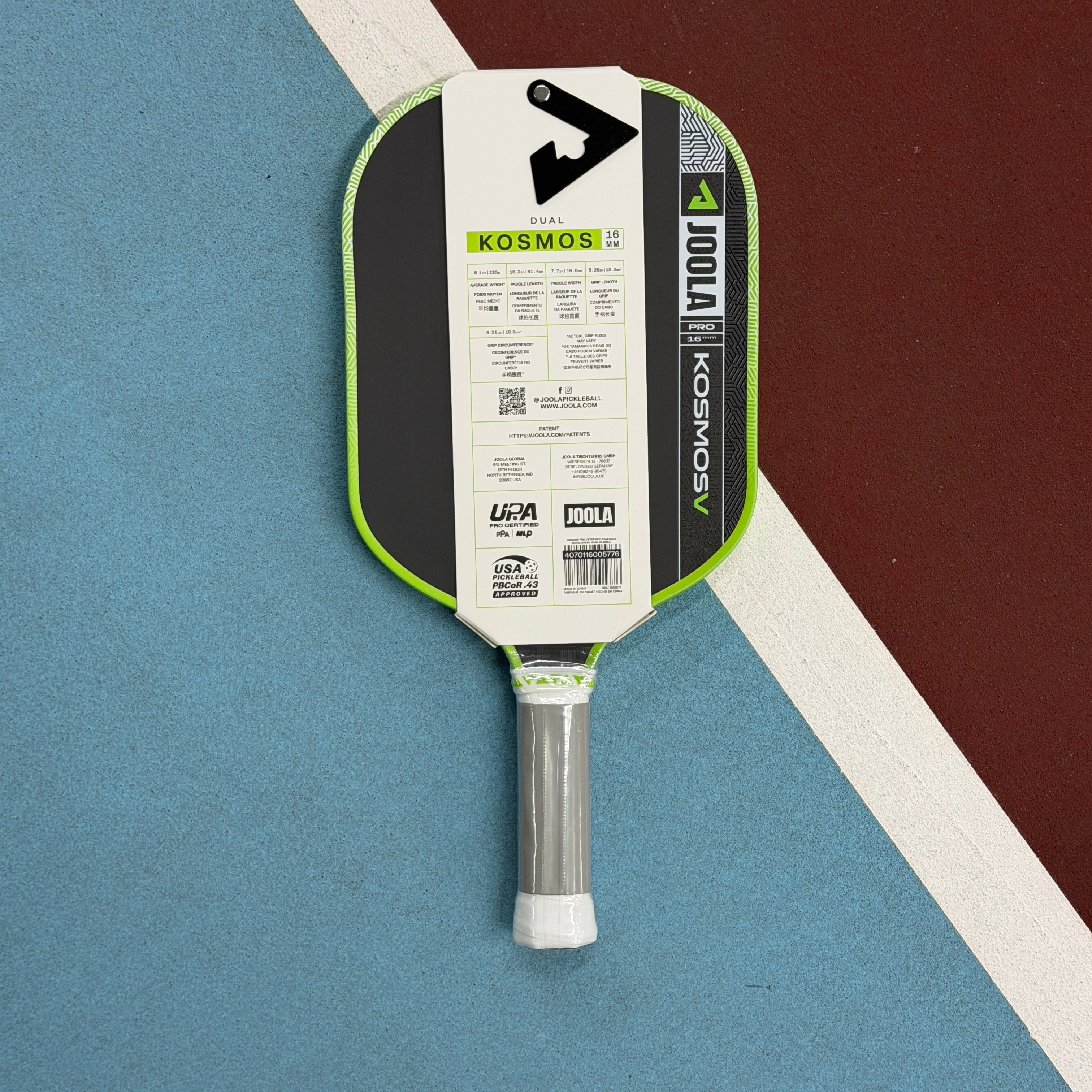 Joola Pro V 16mm Kosmos Hybrid Pickleball Paddle