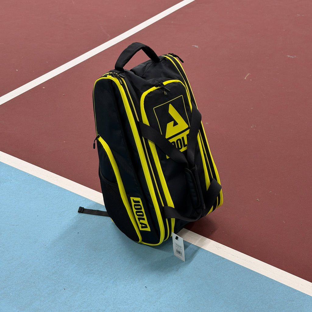 Joola Tour Elite Pickleball Bag - Black / Yellow