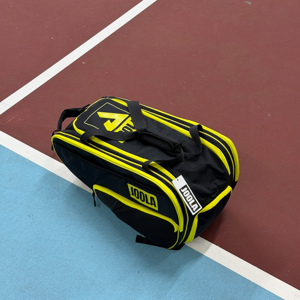 Joola Tour Elite Pickleball Bag - Black / Yellow
