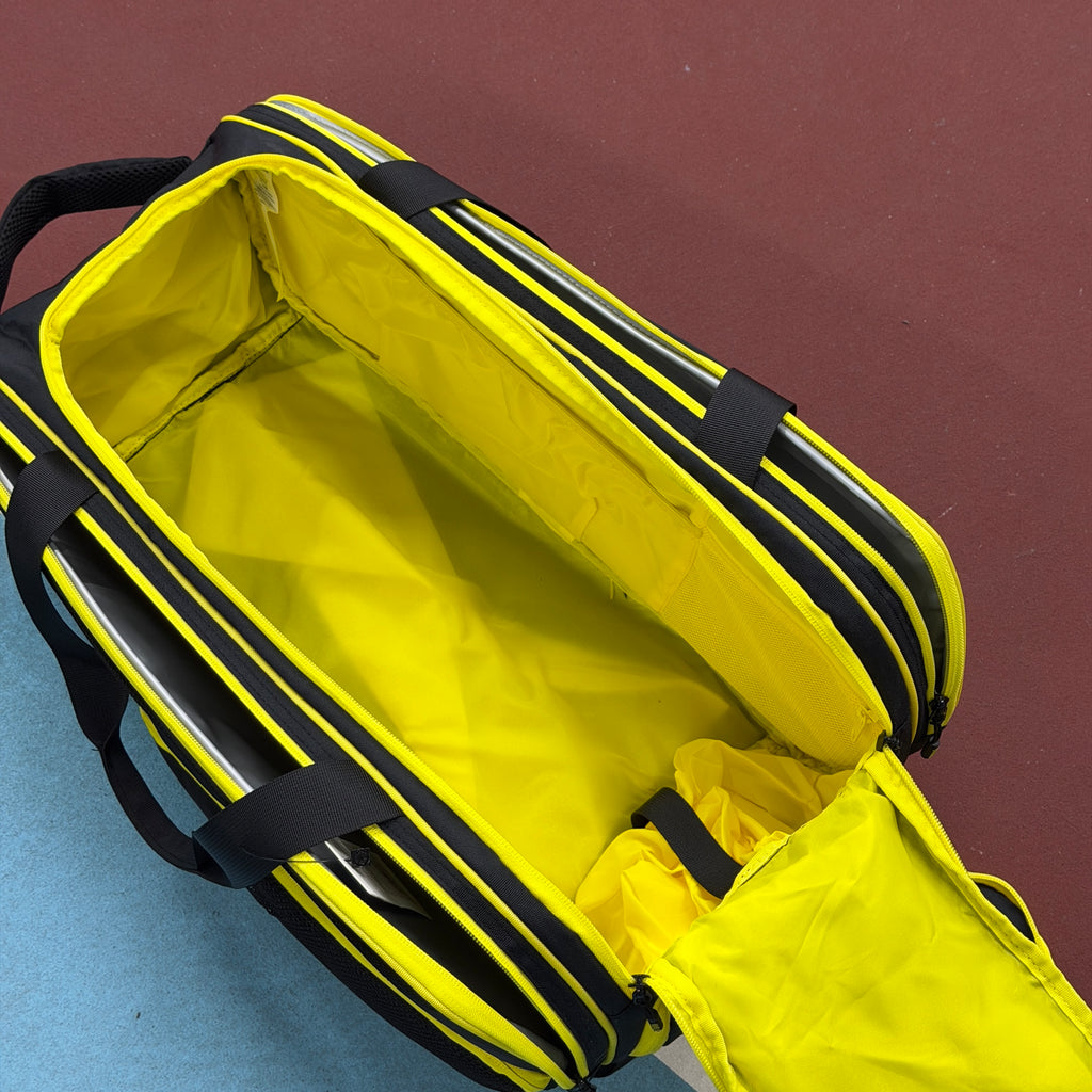 Joola Tour Elite Pickleball Bag - Black / Yellow