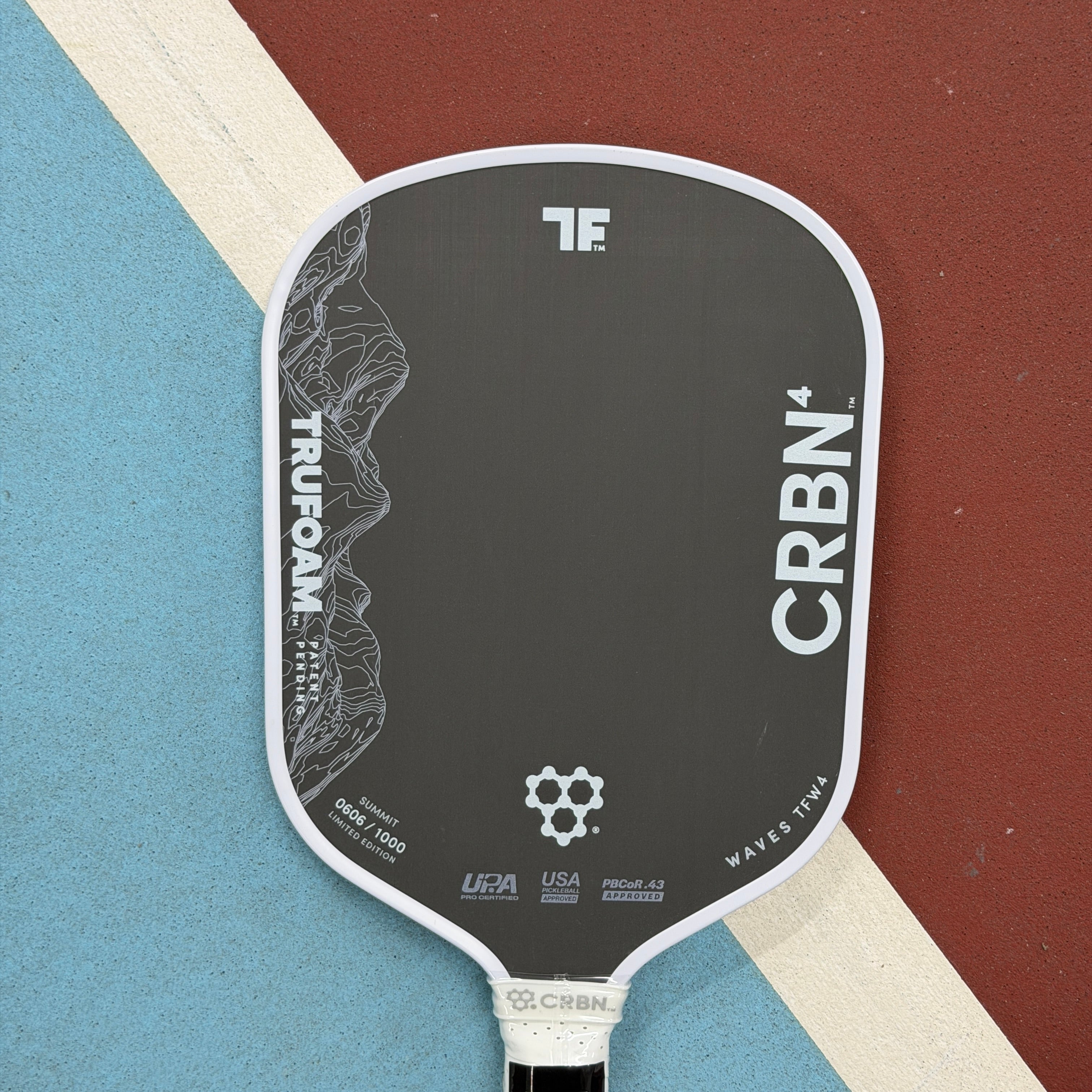 CRBN 4 Truefoam Summit Waves Limited Edition Hybrid Pickleball Paddle