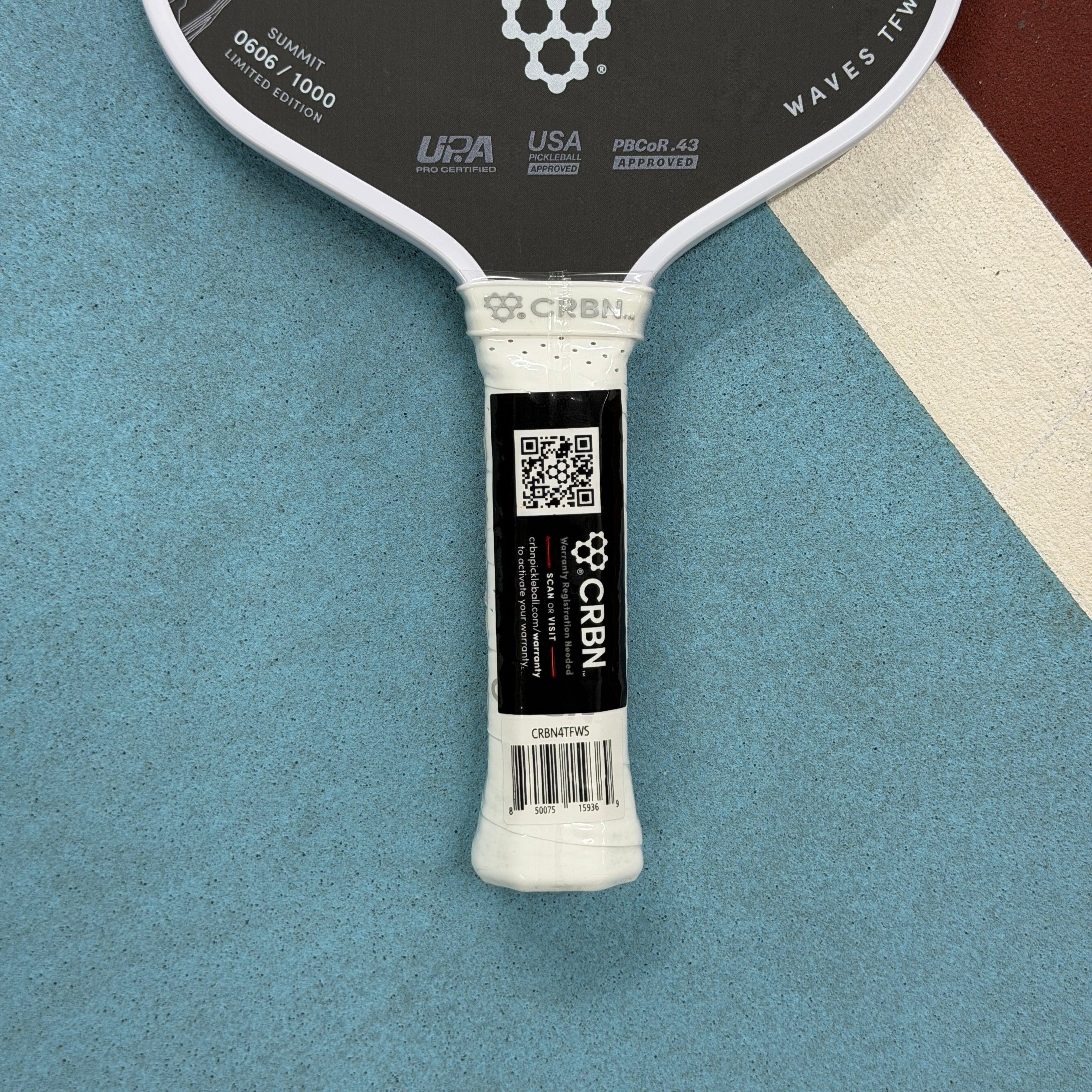 CRBN 4 Truefoam Summit Waves Limited Edition Hybrid Pickleball Paddle