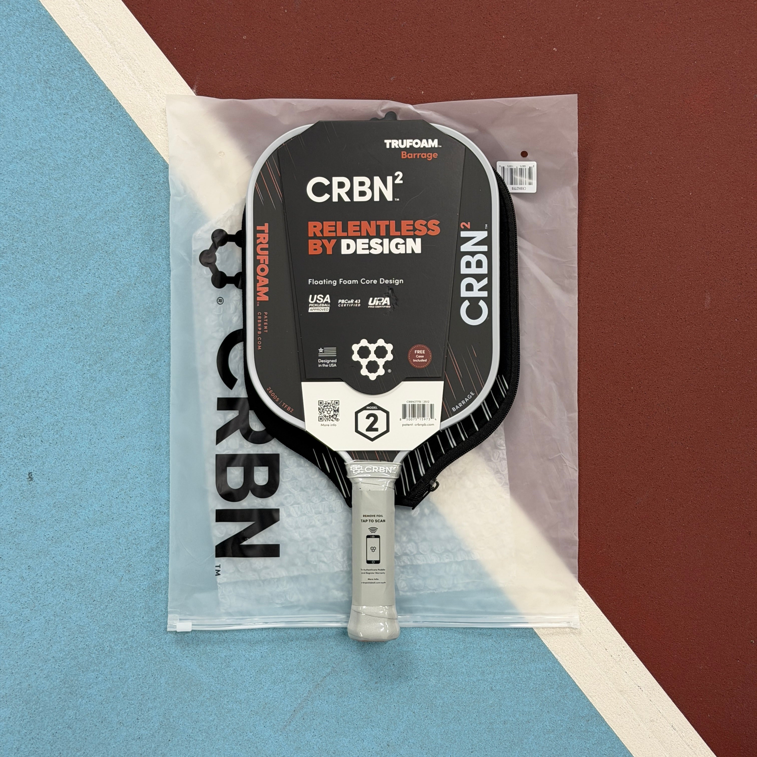 CRBN 2 Barrage Widebody Standard Pickleball Paddle NEW