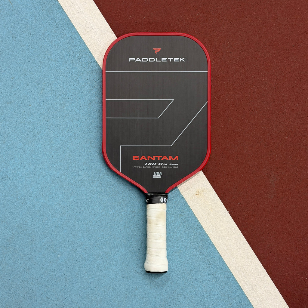 Paddletek Bantam TKO-C 14.3mm Elongated Pickleball Paddle Christian Alshon - USED