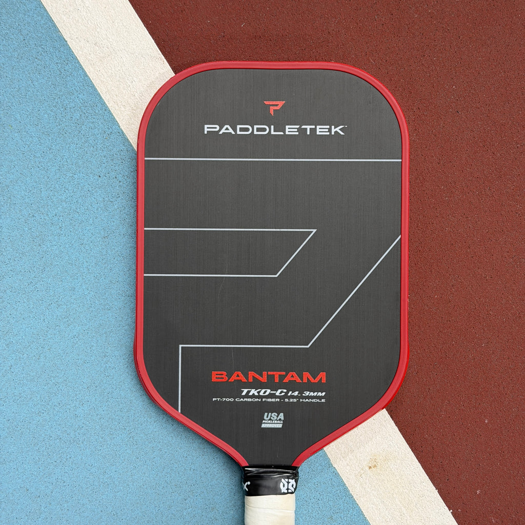 Paddletek Bantam TKO-C 14.3mm Elongated Pickleball Paddle Christian Alshon - USED