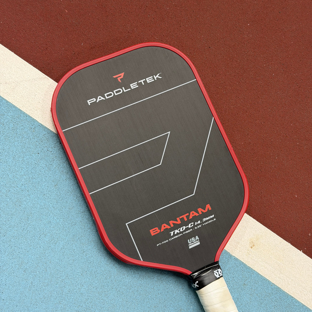 Paddletek Bantam TKO-C 14.3mm Elongated Pickleball Paddle Christian Alshon - USED