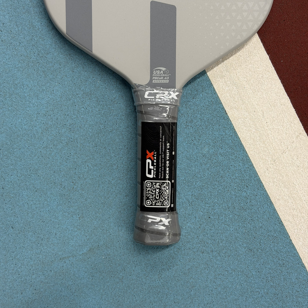 CPX Ultra Titanium Special Edition Gray Elongated Pickleball Paddle - New