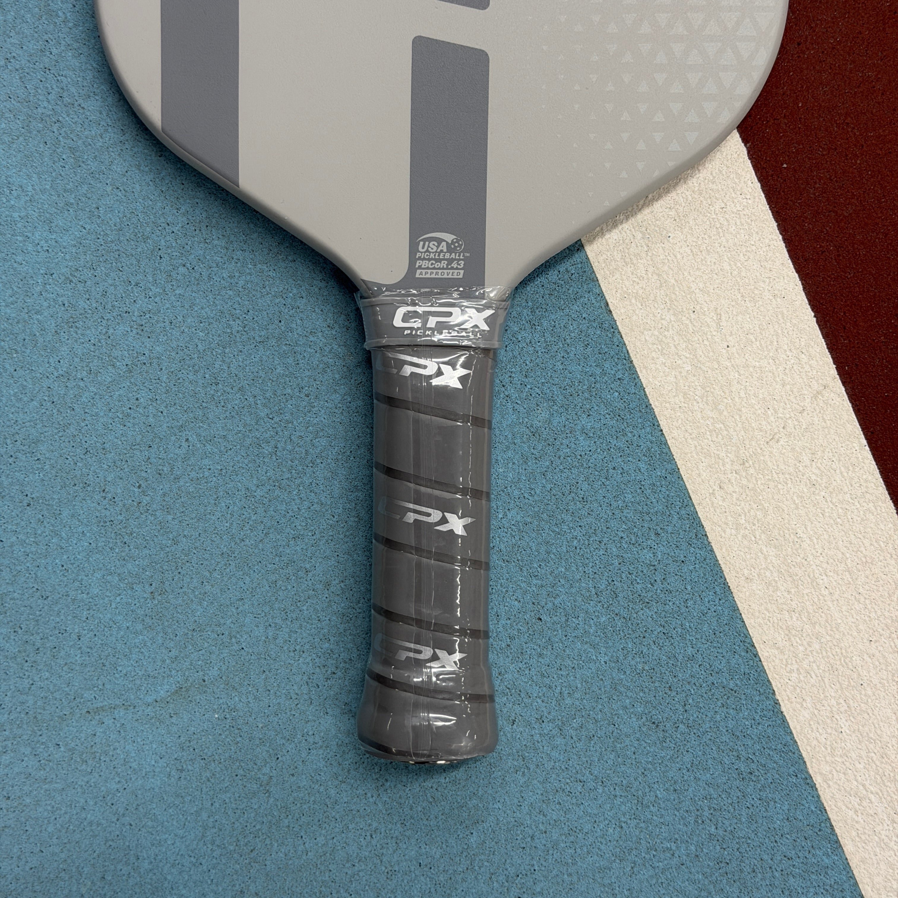 CPX Ultra Titanium Special Edition Gray Elongated Pickleball Paddle - New