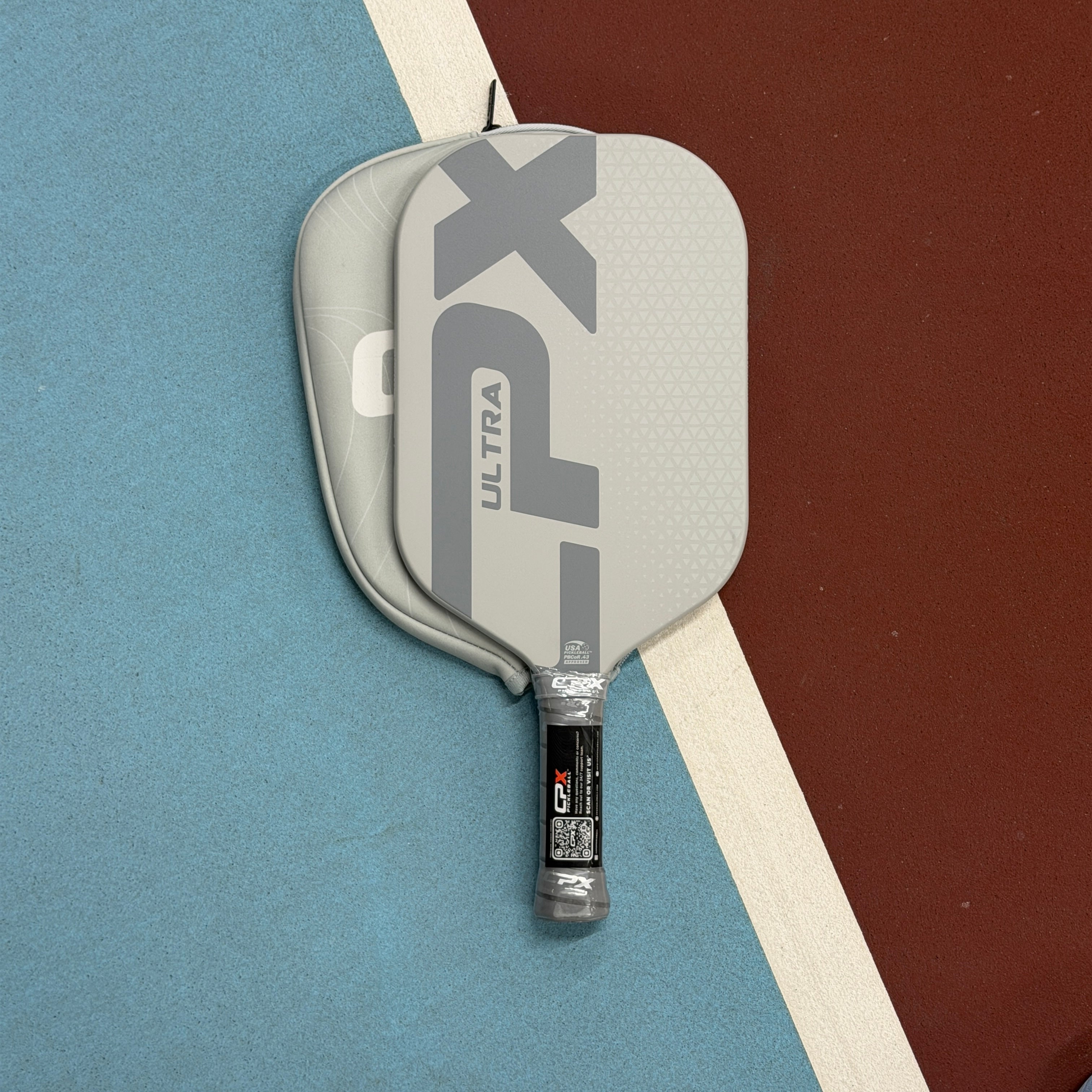 CPX Ultra Titanium Special Edition Gray Elongated Pickleball Paddle - New