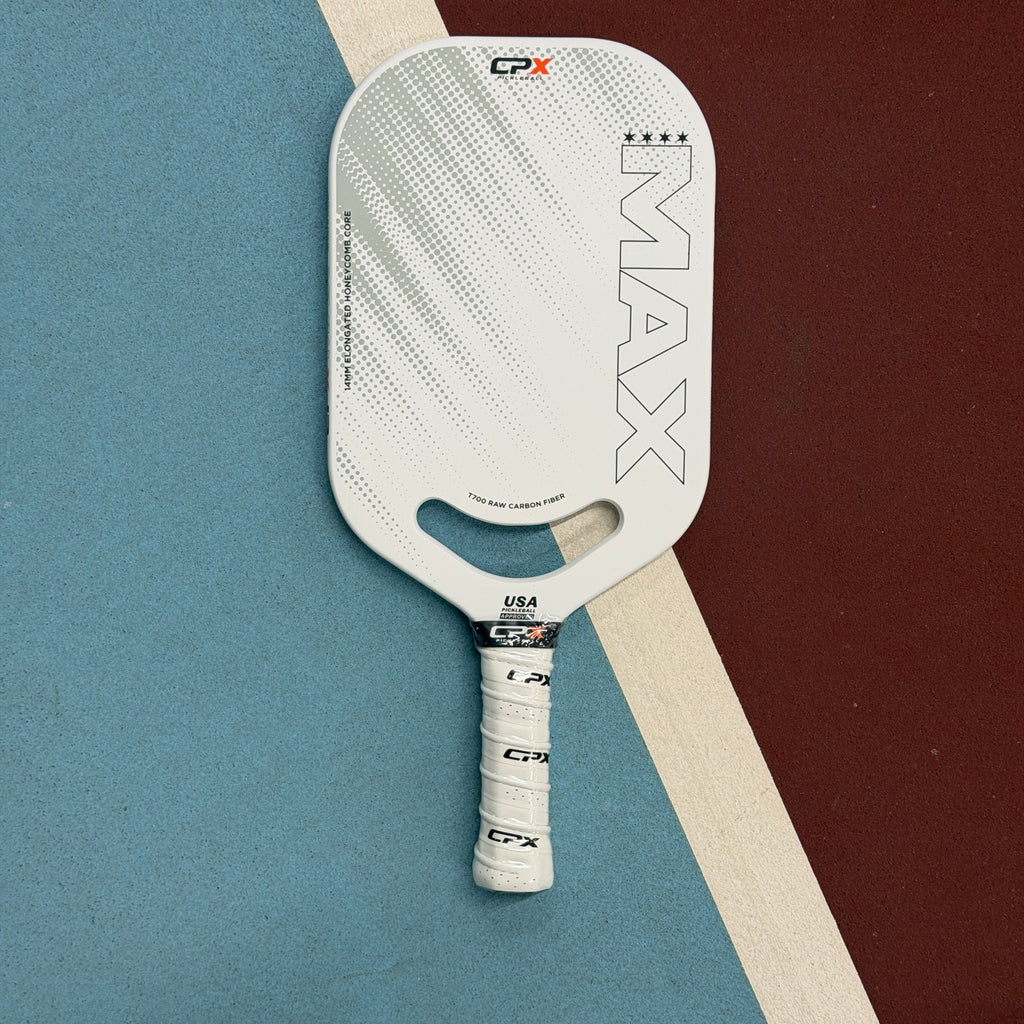 CPX Max White 14mm Pickleball Paddle - NEW