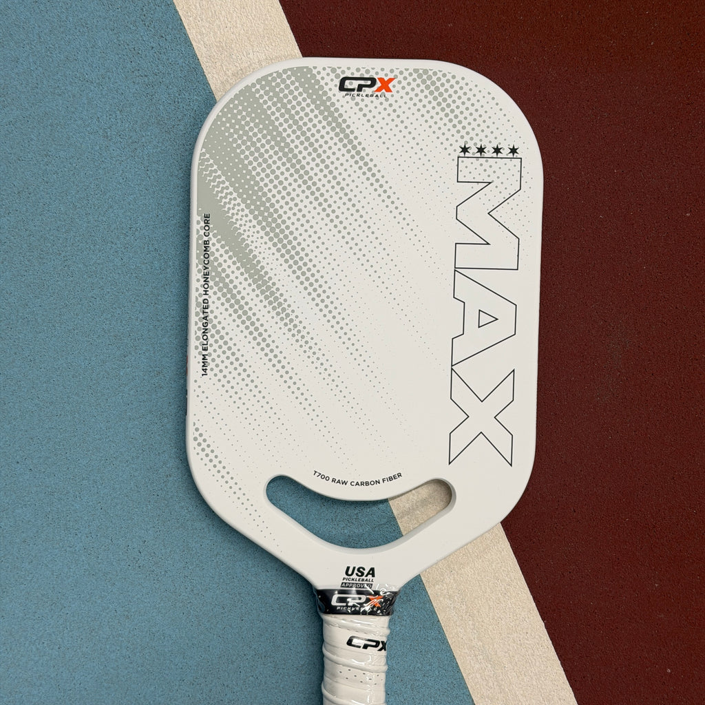 CPX Max White 14mm Pickleball Paddle - NEW