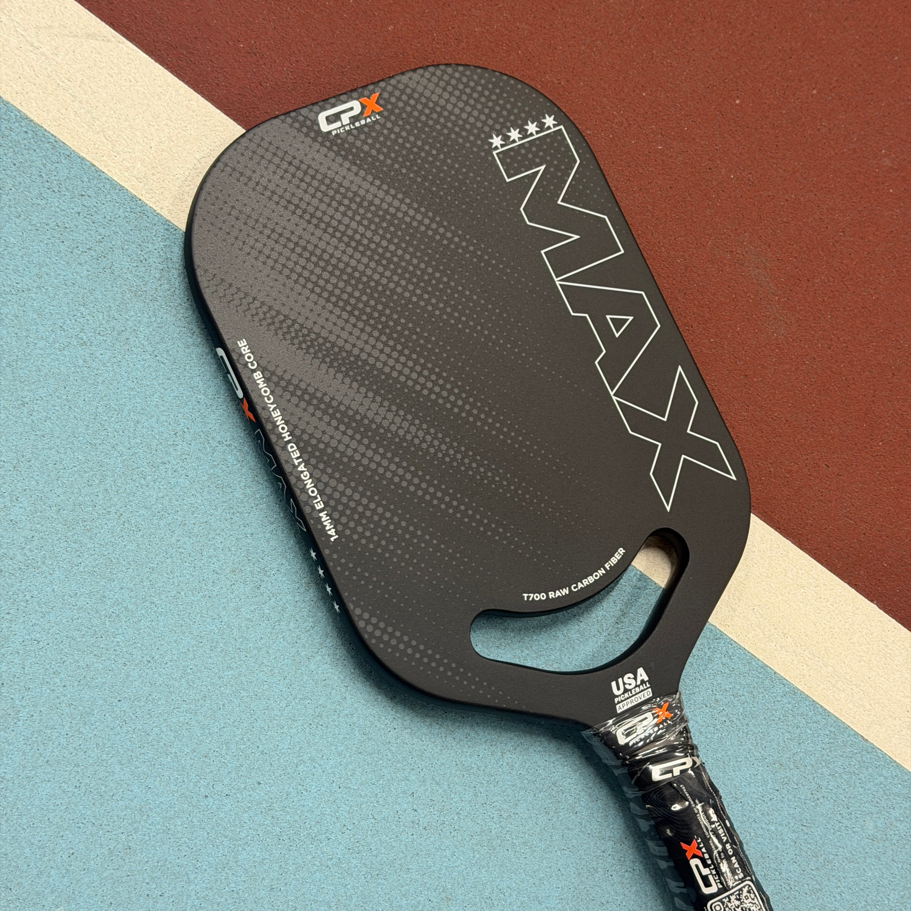 CPX Max Black 14mm Pickleball Paddle - NEW