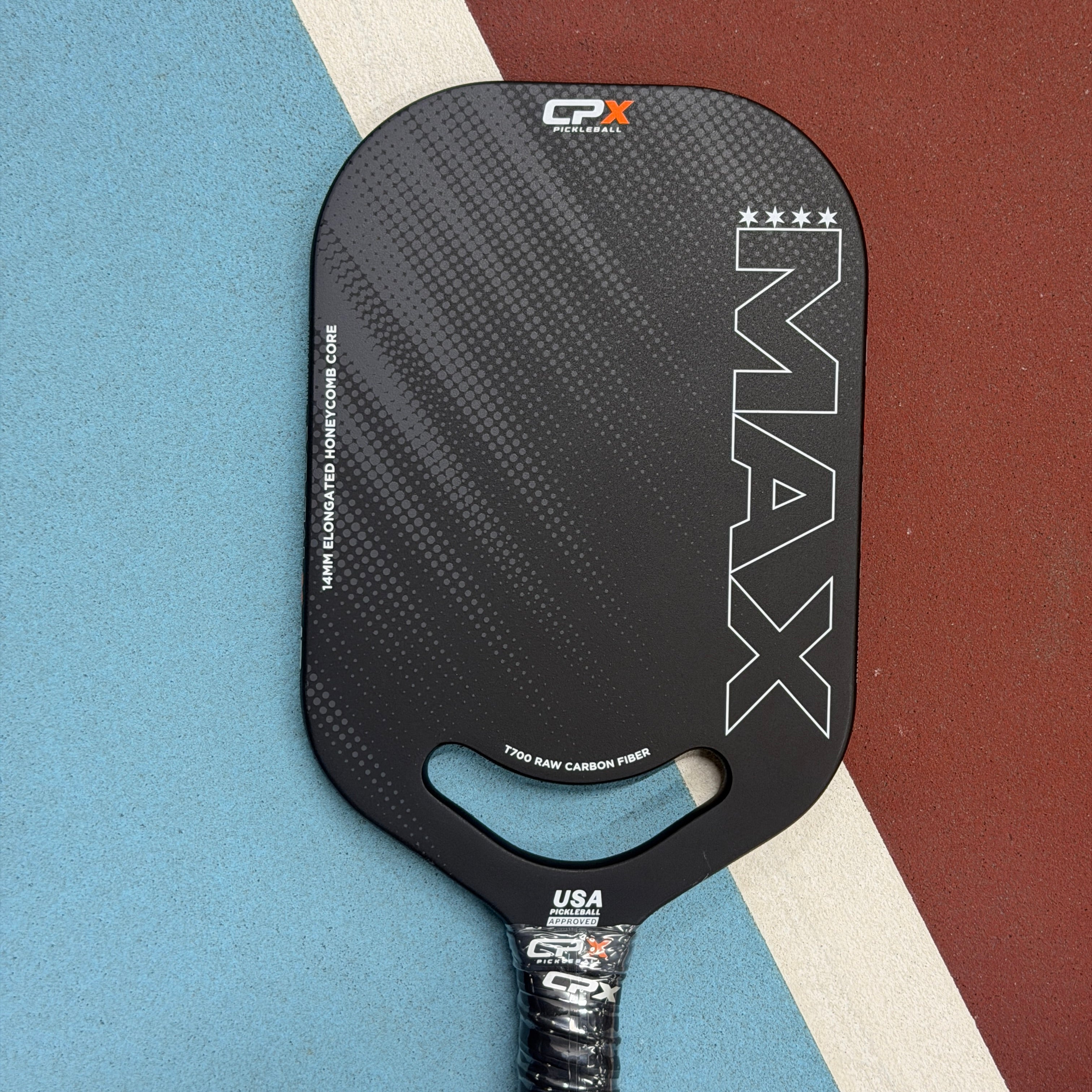 CPX Max Black 14mm Pickleball Paddle - NEW