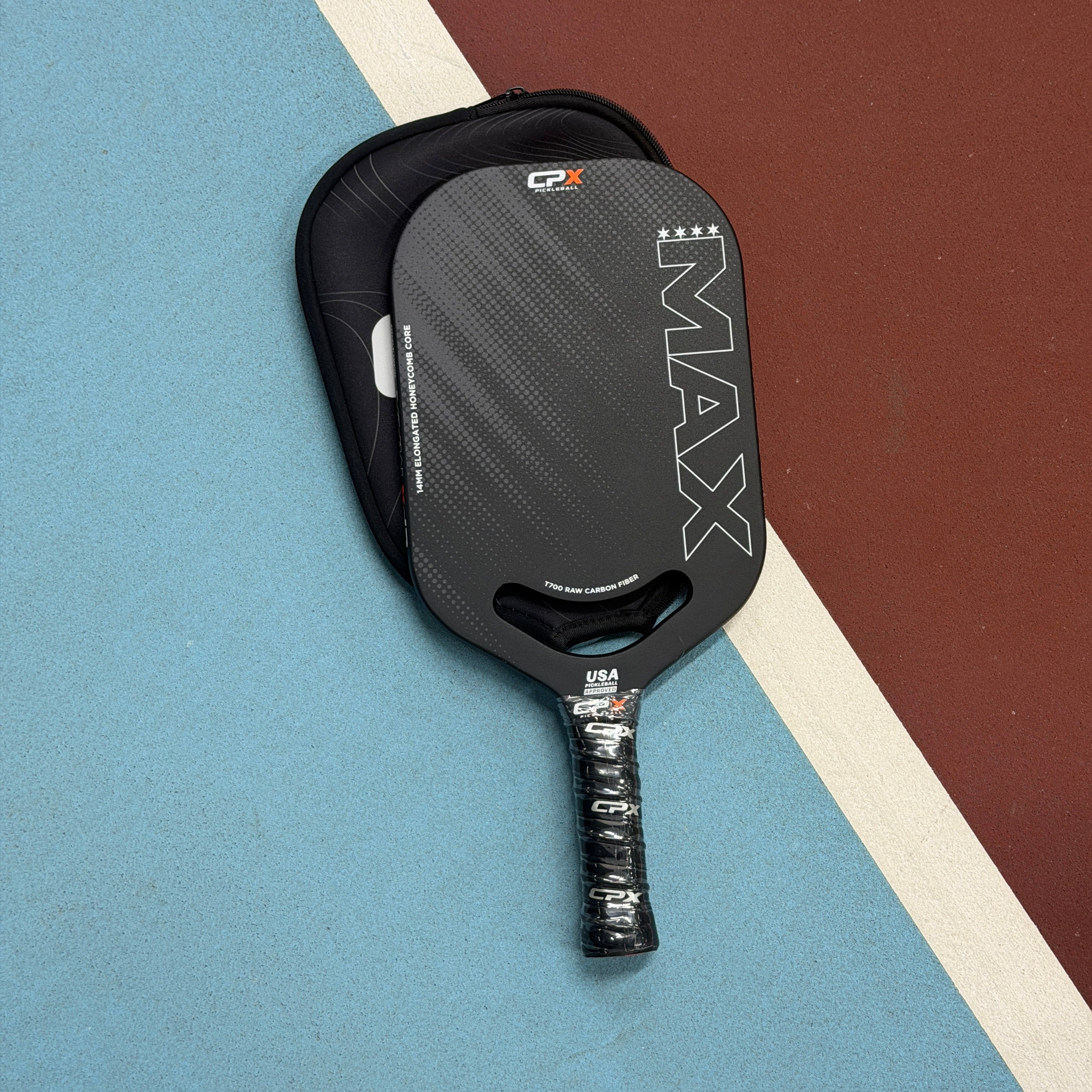 CPX Max Black 14mm Pickleball Paddle - NEW