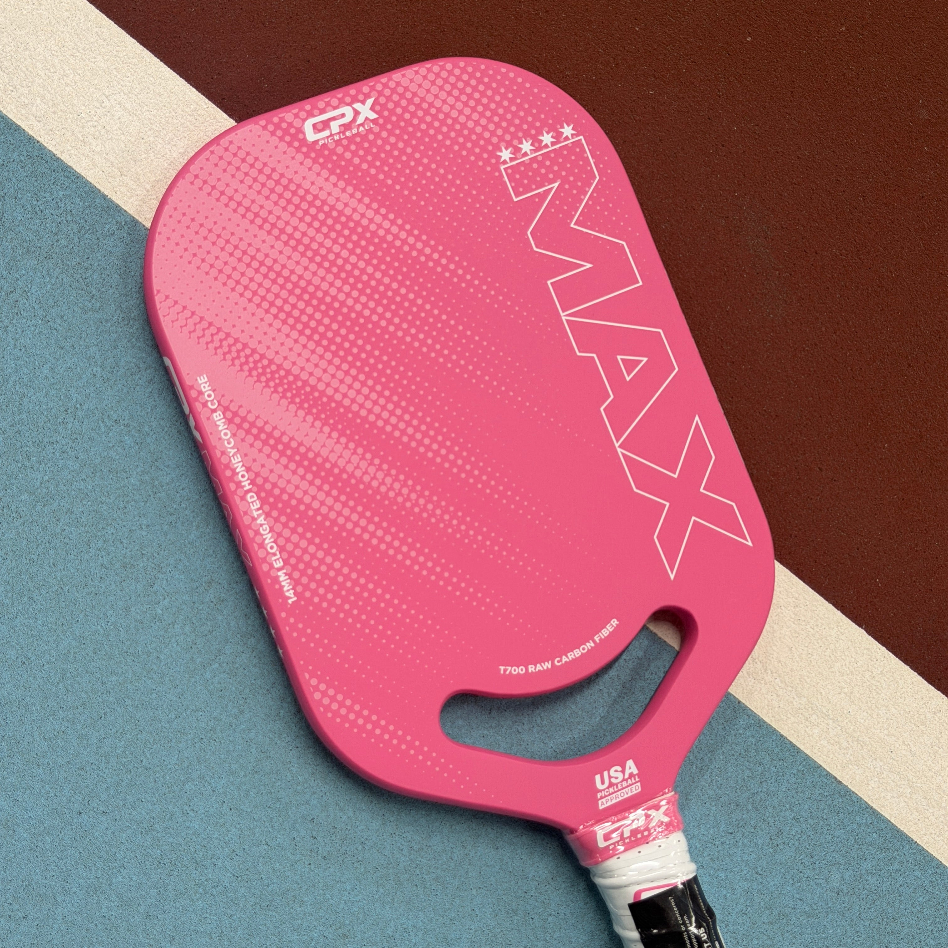 CPX Max Pink 14mm Pickleball Paddle - NEW