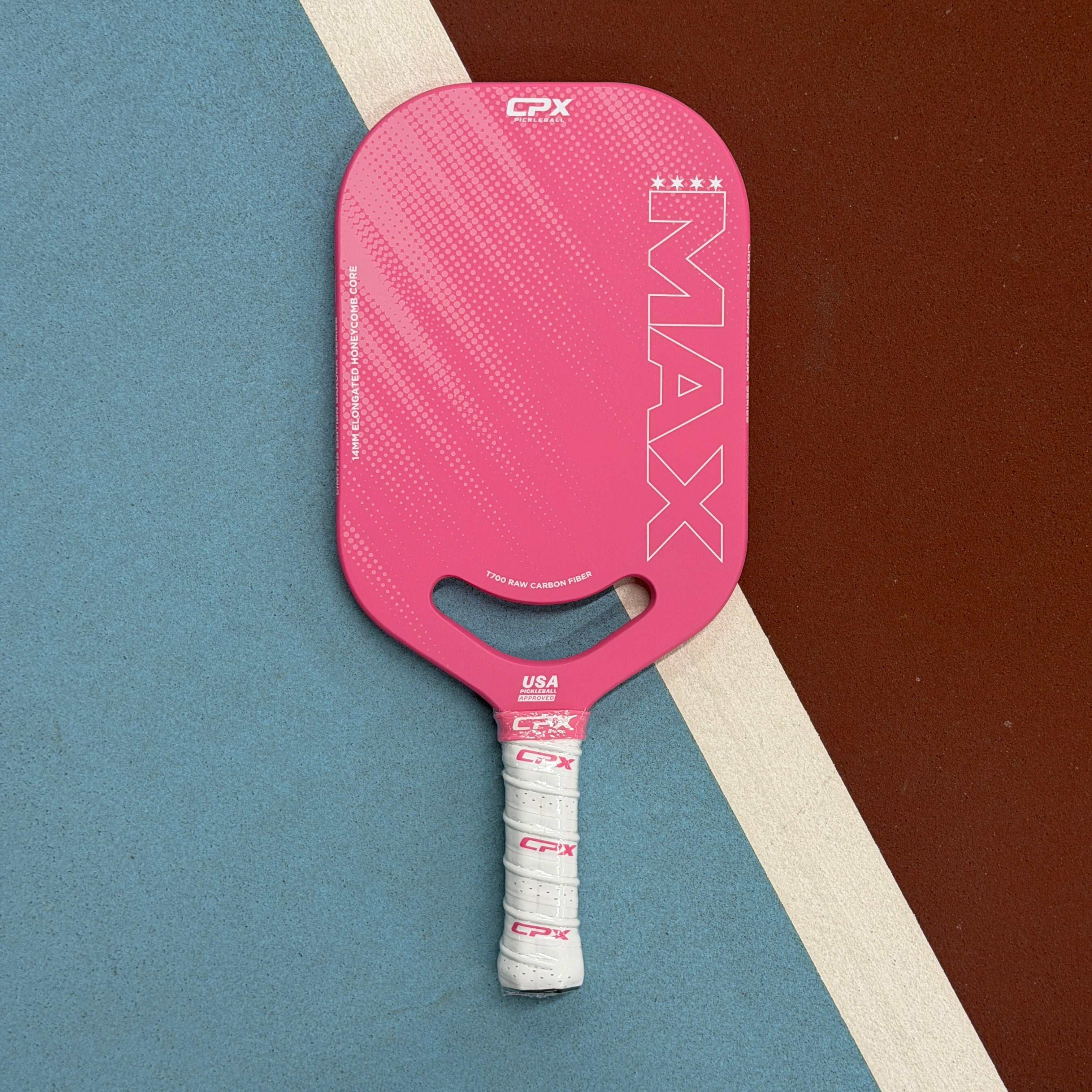CPX Max Pink 14mm Pickleball Paddle - NEW