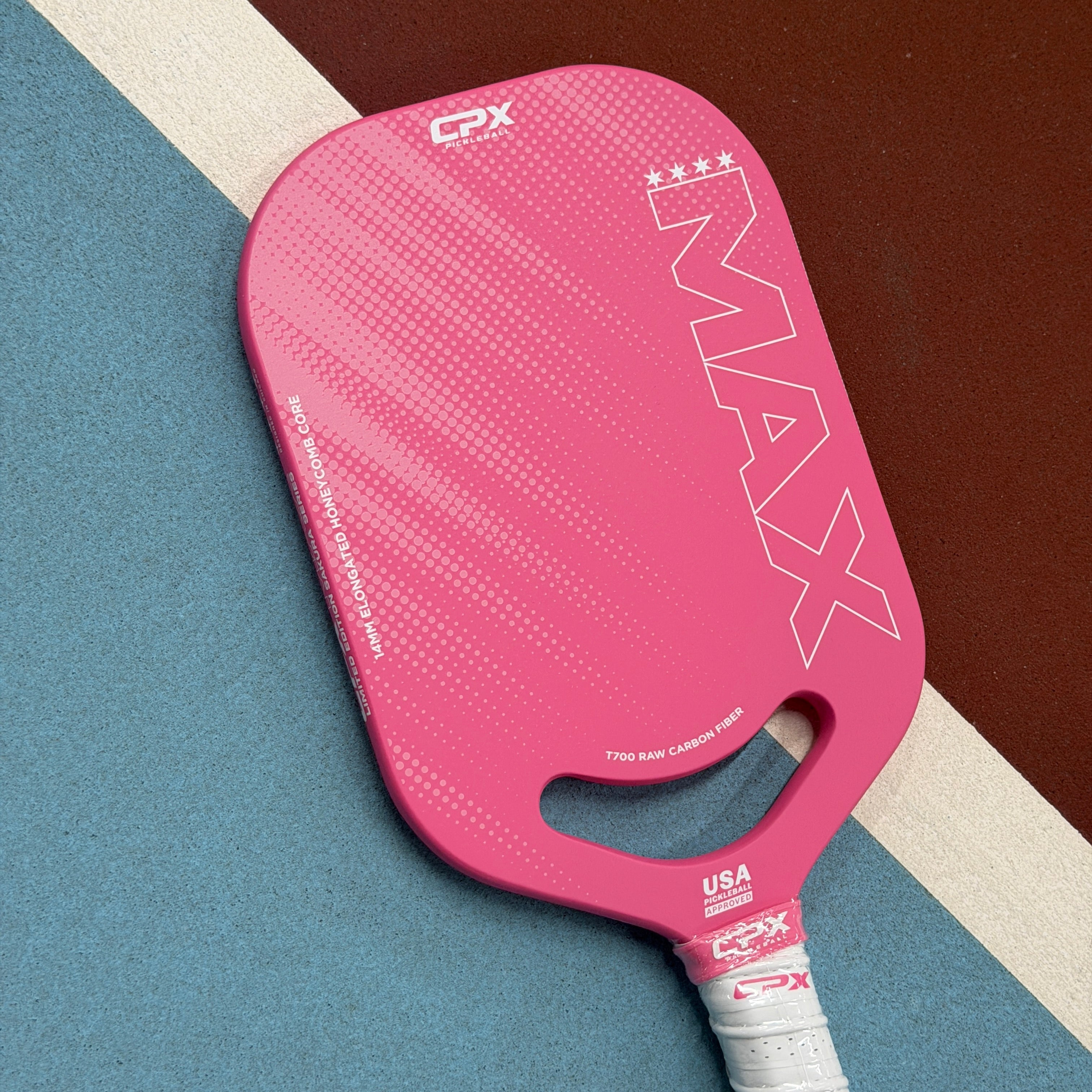 CPX Max Pink 14mm Pickleball Paddle - NEW