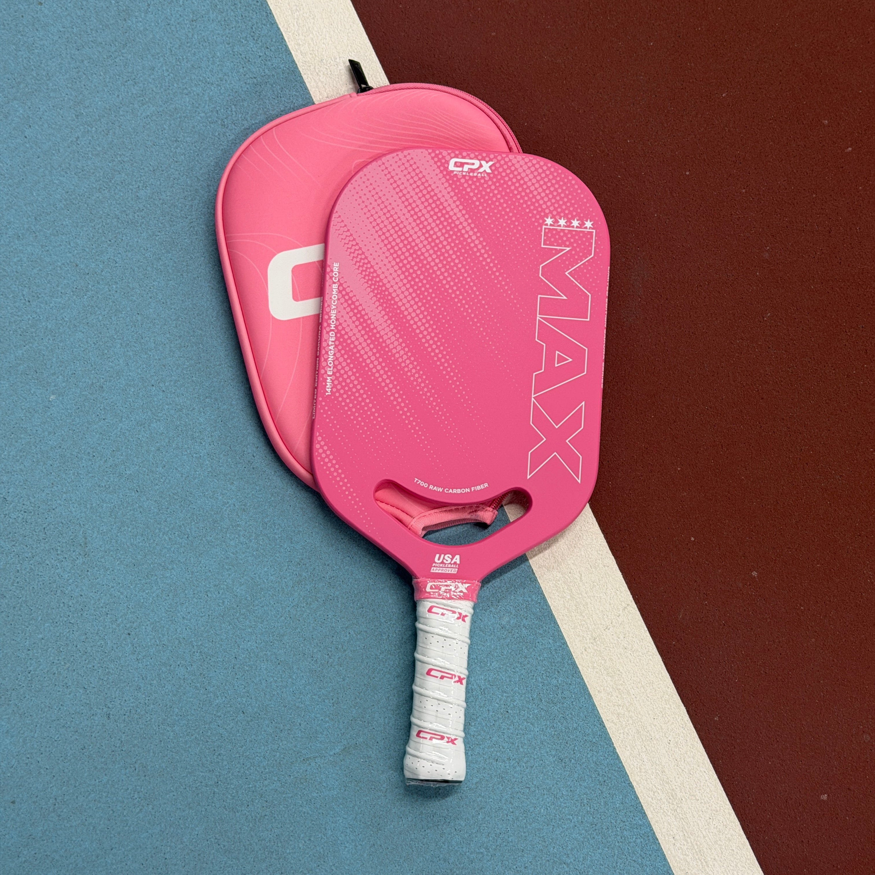 CPX Max Pink 14mm Pickleball Paddle - NEW