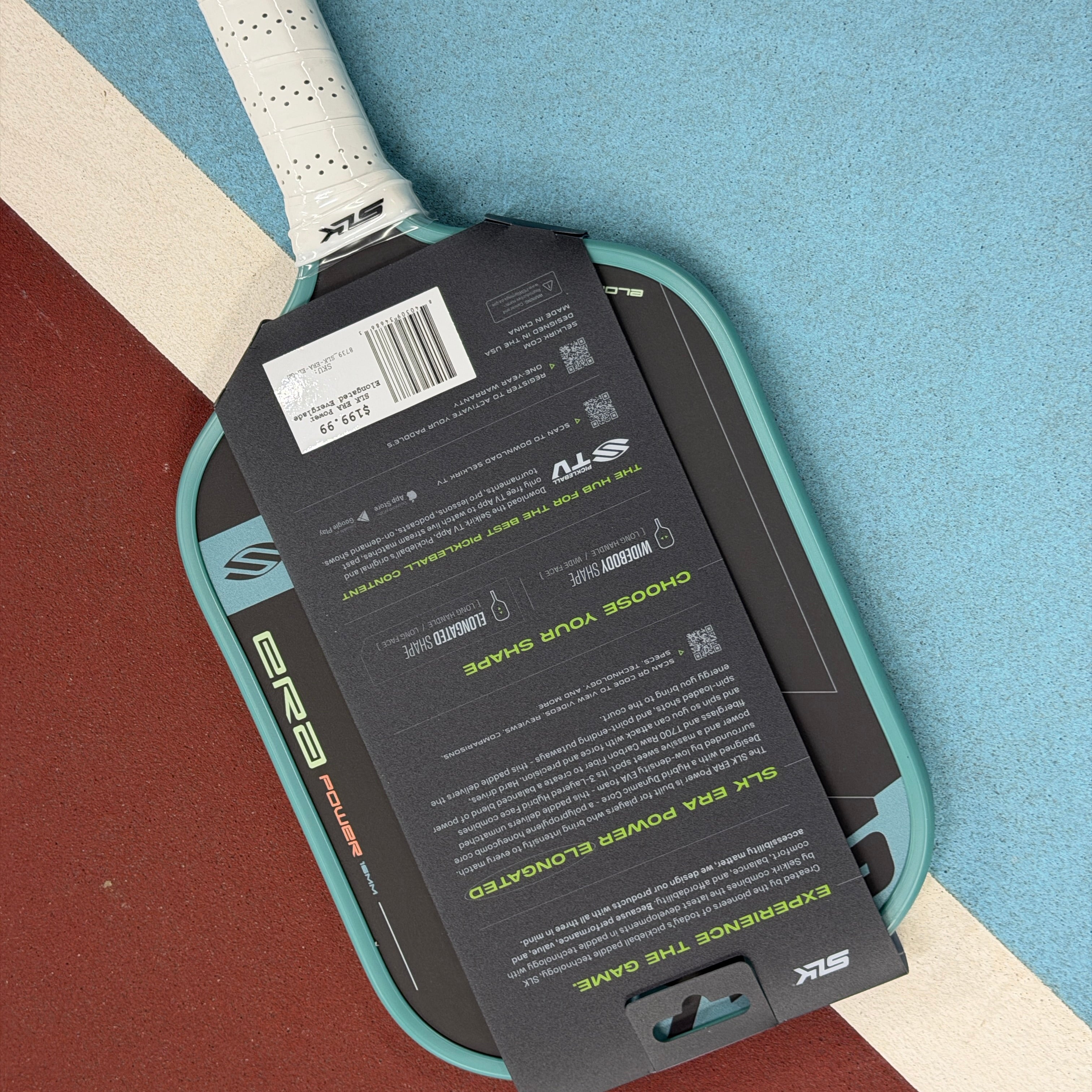 SLK ERA ELONGATED - Lagoon - Pickleball Paddle