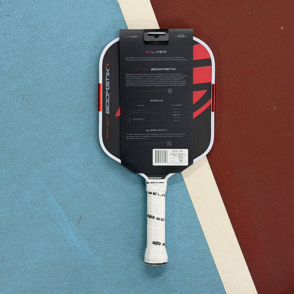 SELKIRK LABS BOOMSTIK WIDEBODY FOAM PICKLEBALL PADDLE