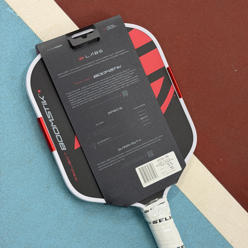 SELKIRK LABS BOOMSTIK WIDEBODY FOAM PICKLEBALL PADDLE