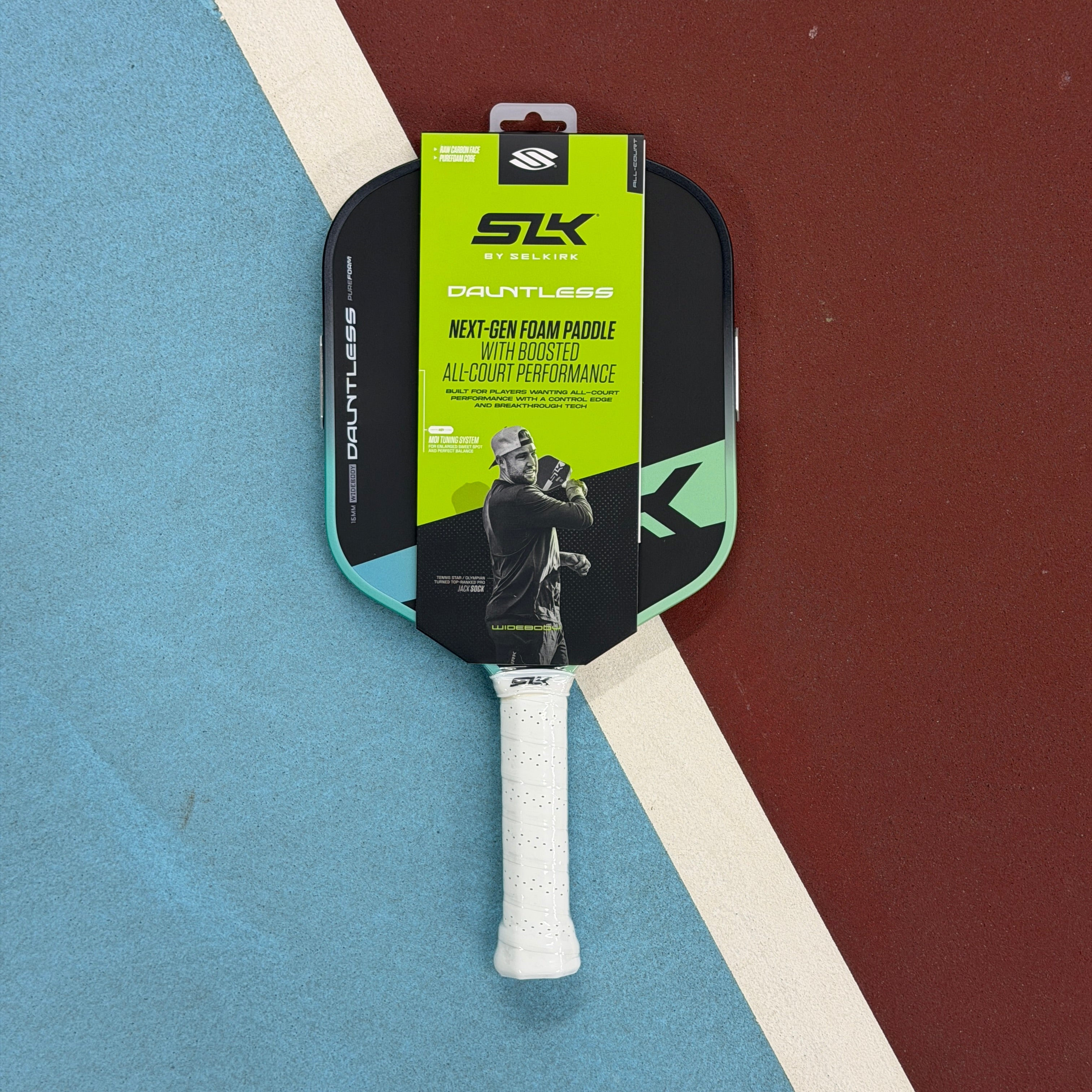 SLK Dauntless Widebody Pickleball Paddle - Lagoon