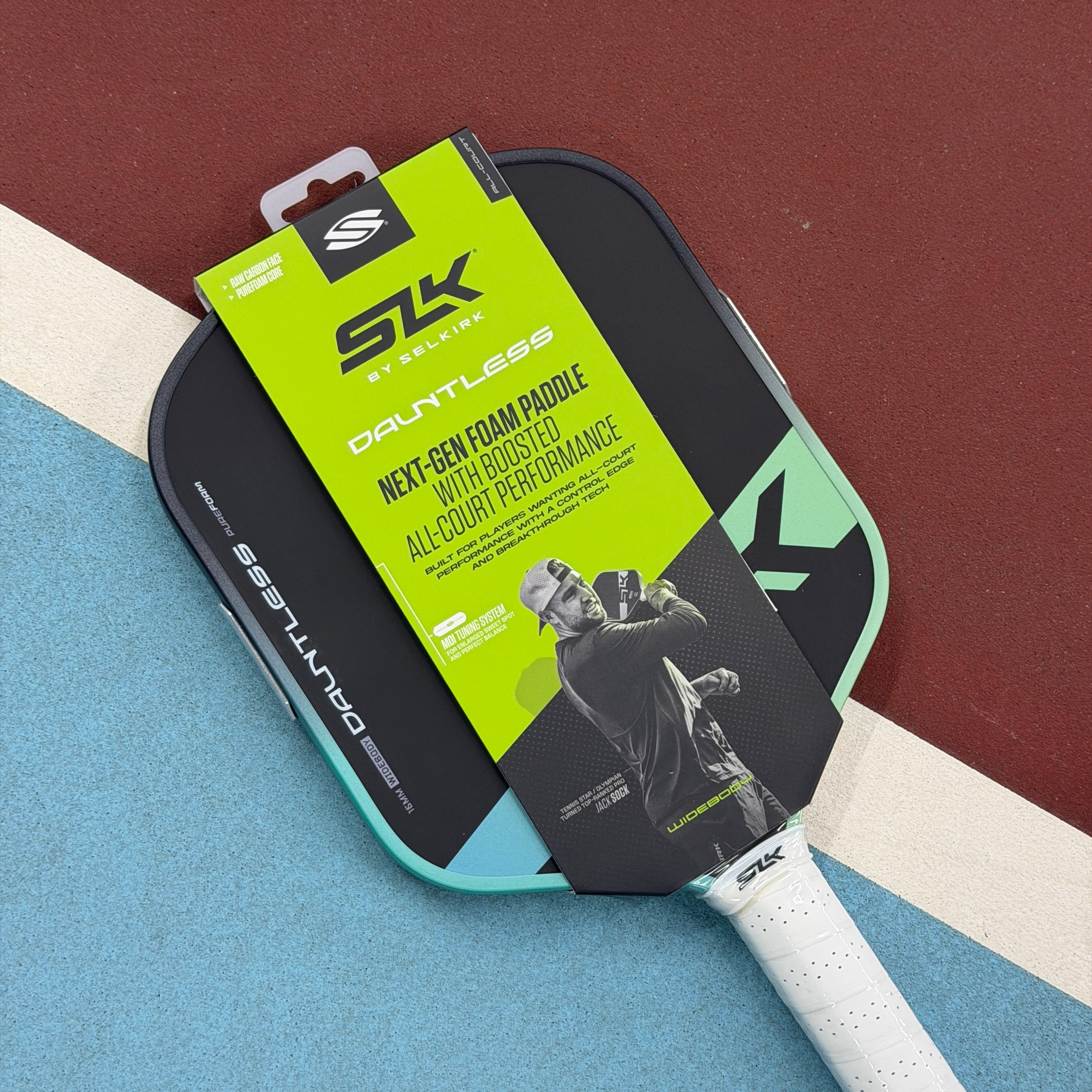 SLK Dauntless Widebody Pickleball Paddle - Lagoon
