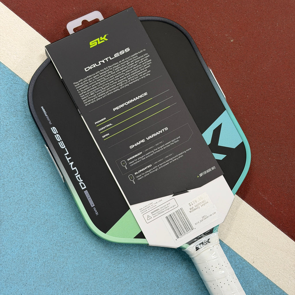 SLK Dauntless Widebody Pickleball Paddle - Lagoon