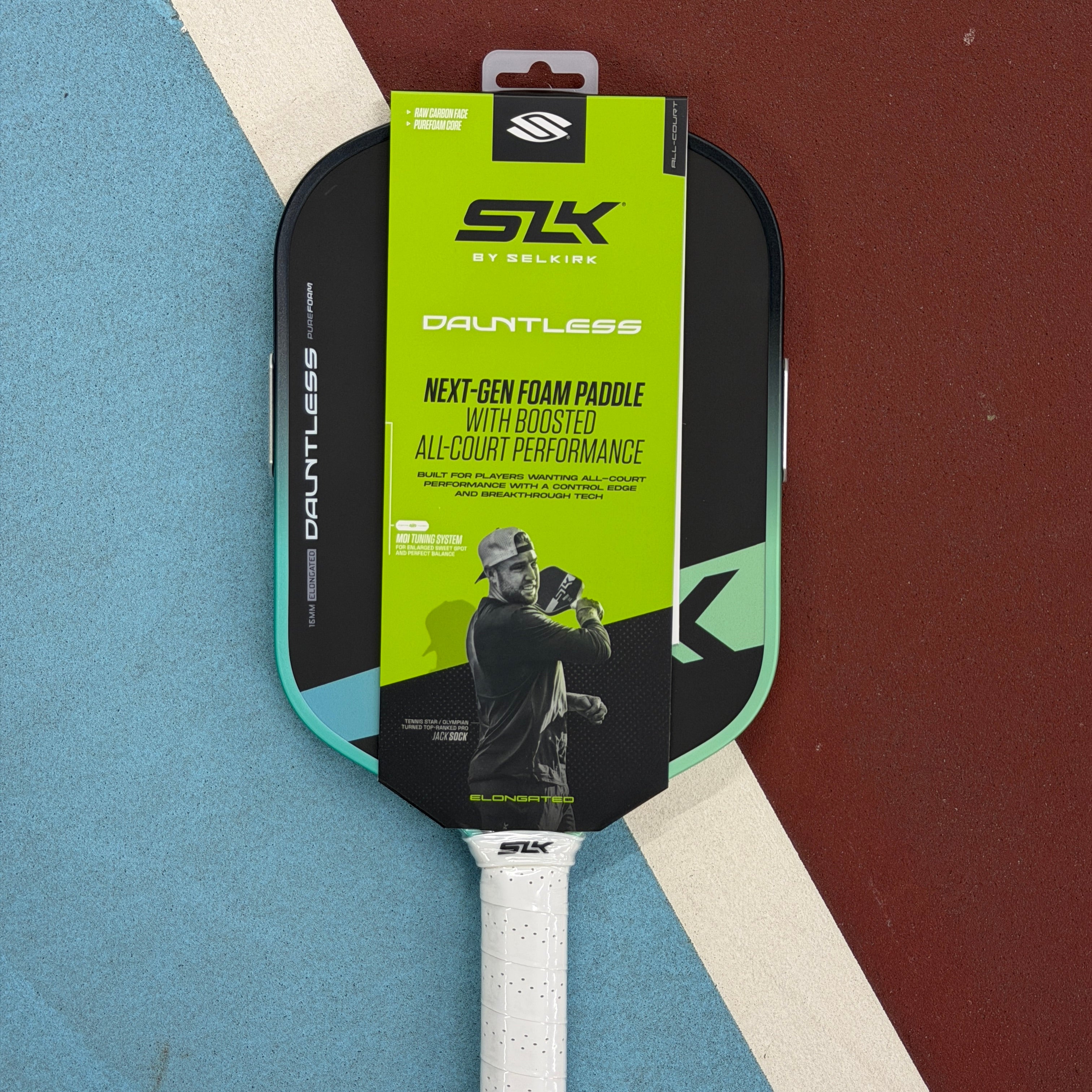 SLK DAUNTLESS ELONGATED - LAGOON - Pickleball Paddle
