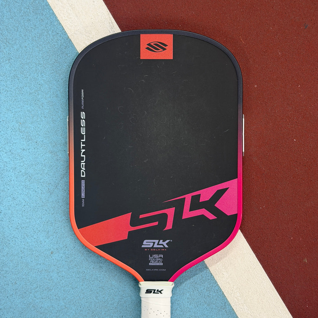 SLK Dauntless Elongated Pickleball Paddle Sunset - USED