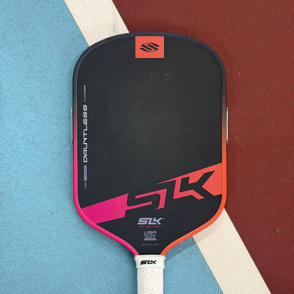 SLK Dauntless Elongated Pickleball Paddle Sunset - USED