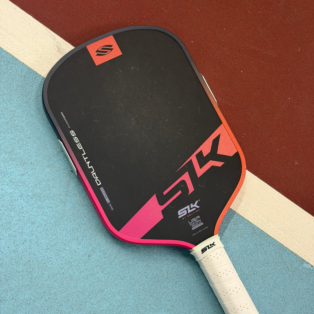 SLK Dauntless Elongated Pickleball Paddle Sunset - USED