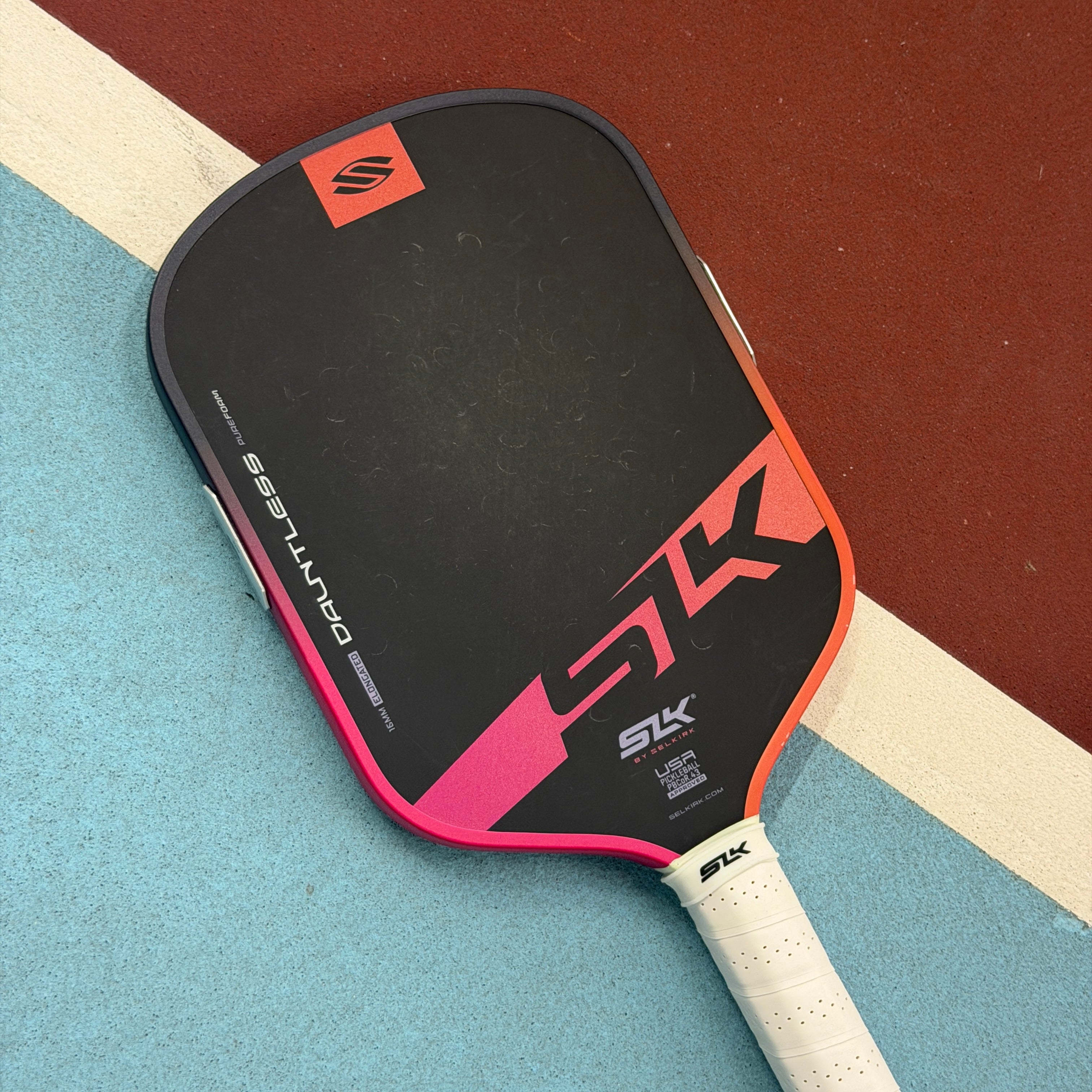 SLK Dauntless Elongated Pickleball Paddle Sunset - USED