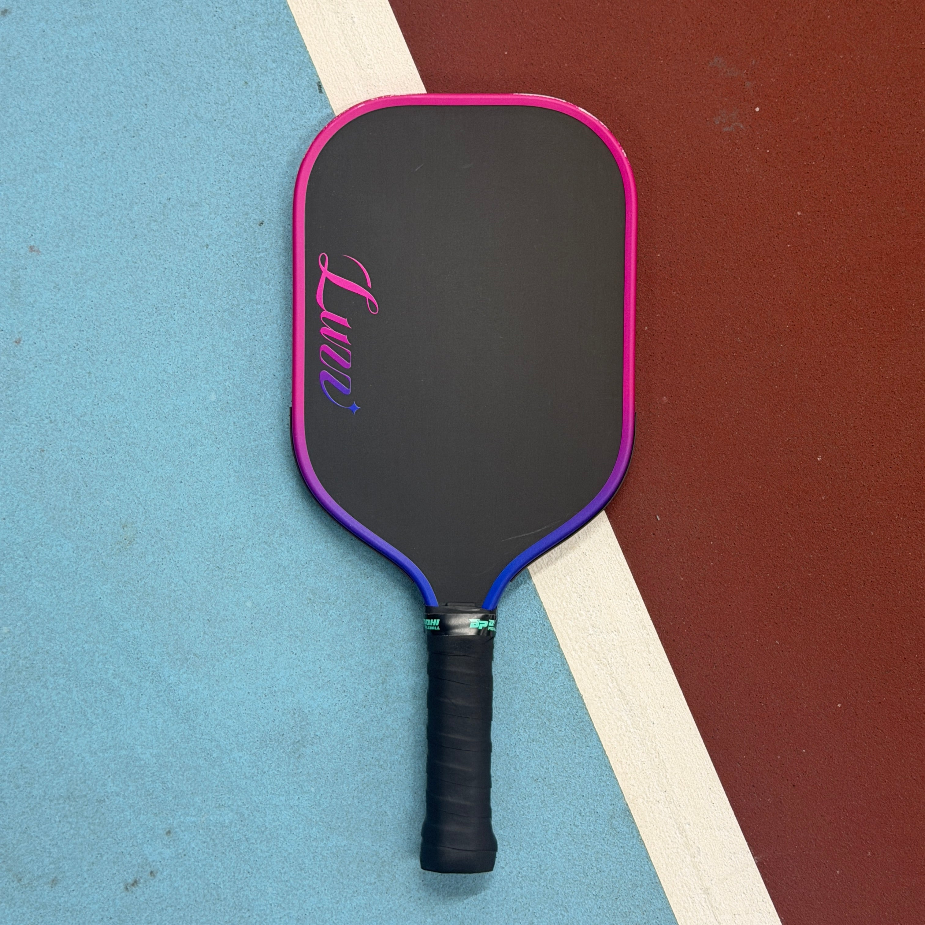 Luzz Pro-4 Inferno Elongated Pickleball Paddle Pink - Used