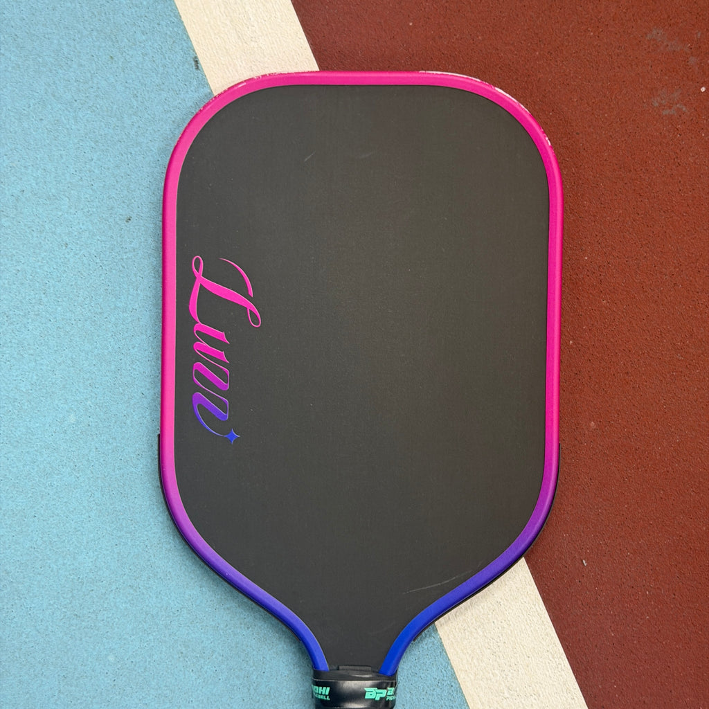 Luzz Pro-4 Inferno Elongated Pickleball Paddle Pink - Used