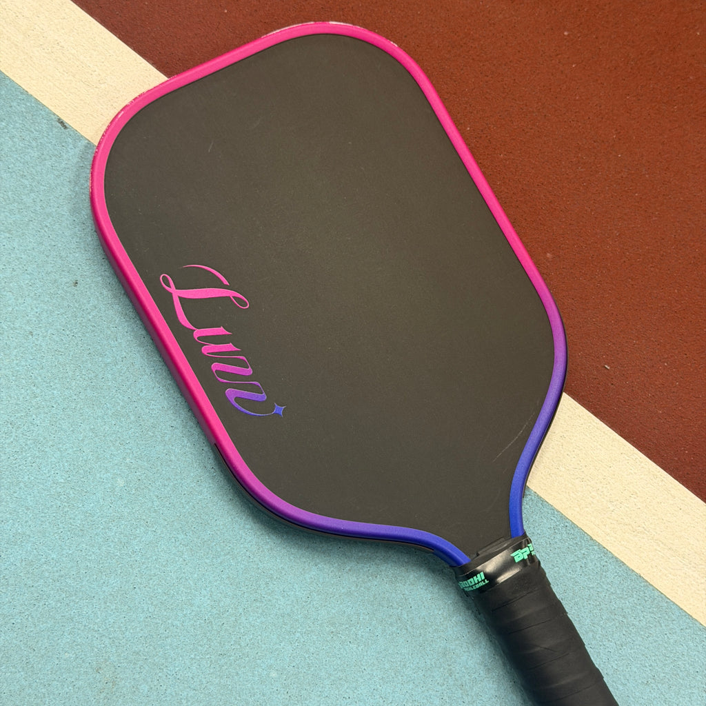 Luzz Pro-4 Inferno Elongated Pickleball Paddle Pink - Used