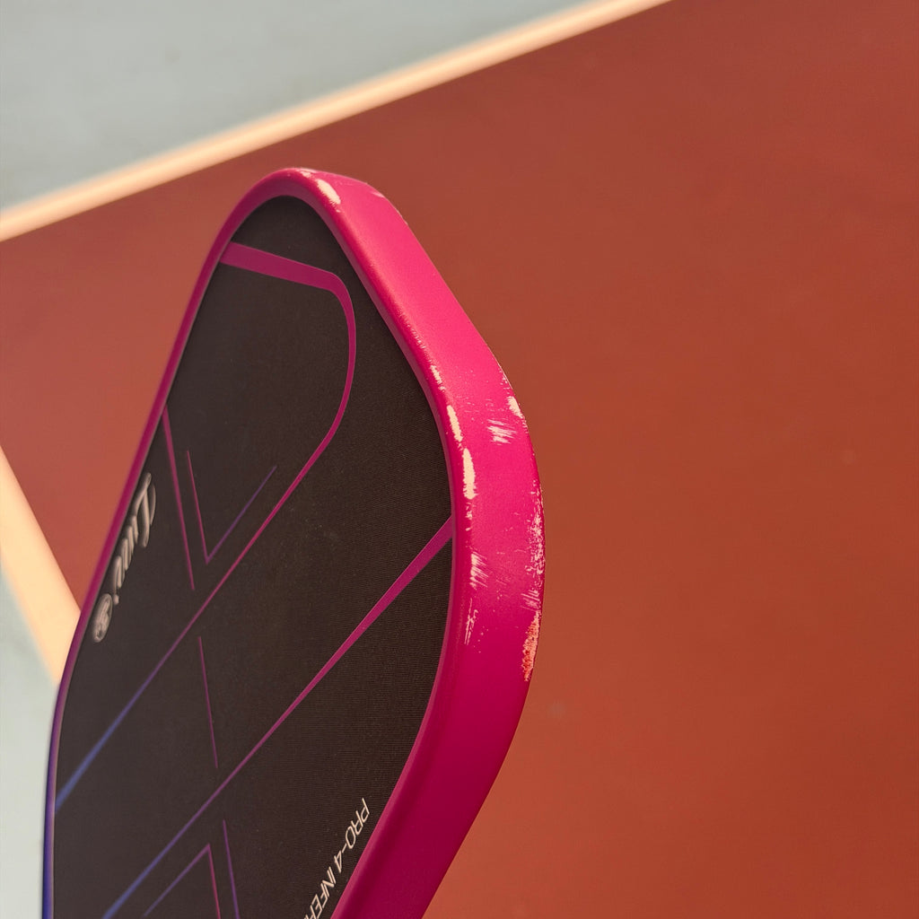 Luzz Pro-4 Inferno Elongated Pickleball Paddle Pink - Used