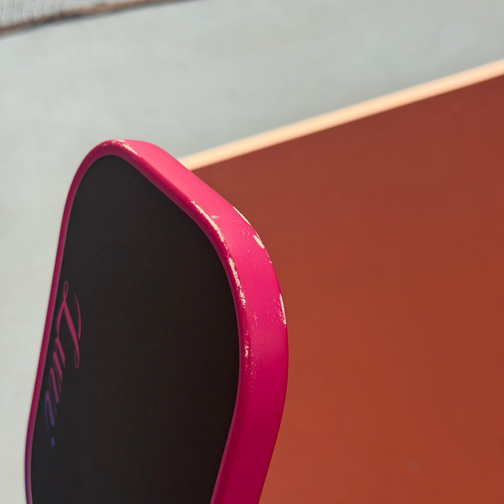 Luzz Pro-4 Inferno Elongated Pickleball Paddle Pink - Used
