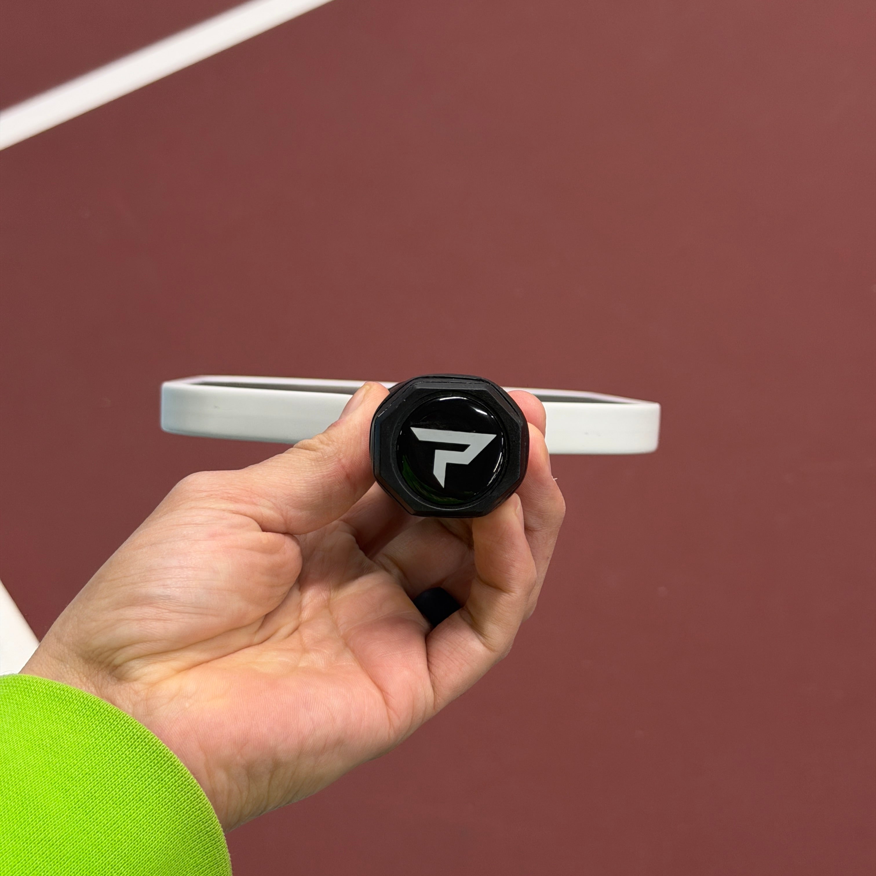 Paddletek TKO-C 14.3 White/Purple Pickleball Paddle 5.25 HANDLE