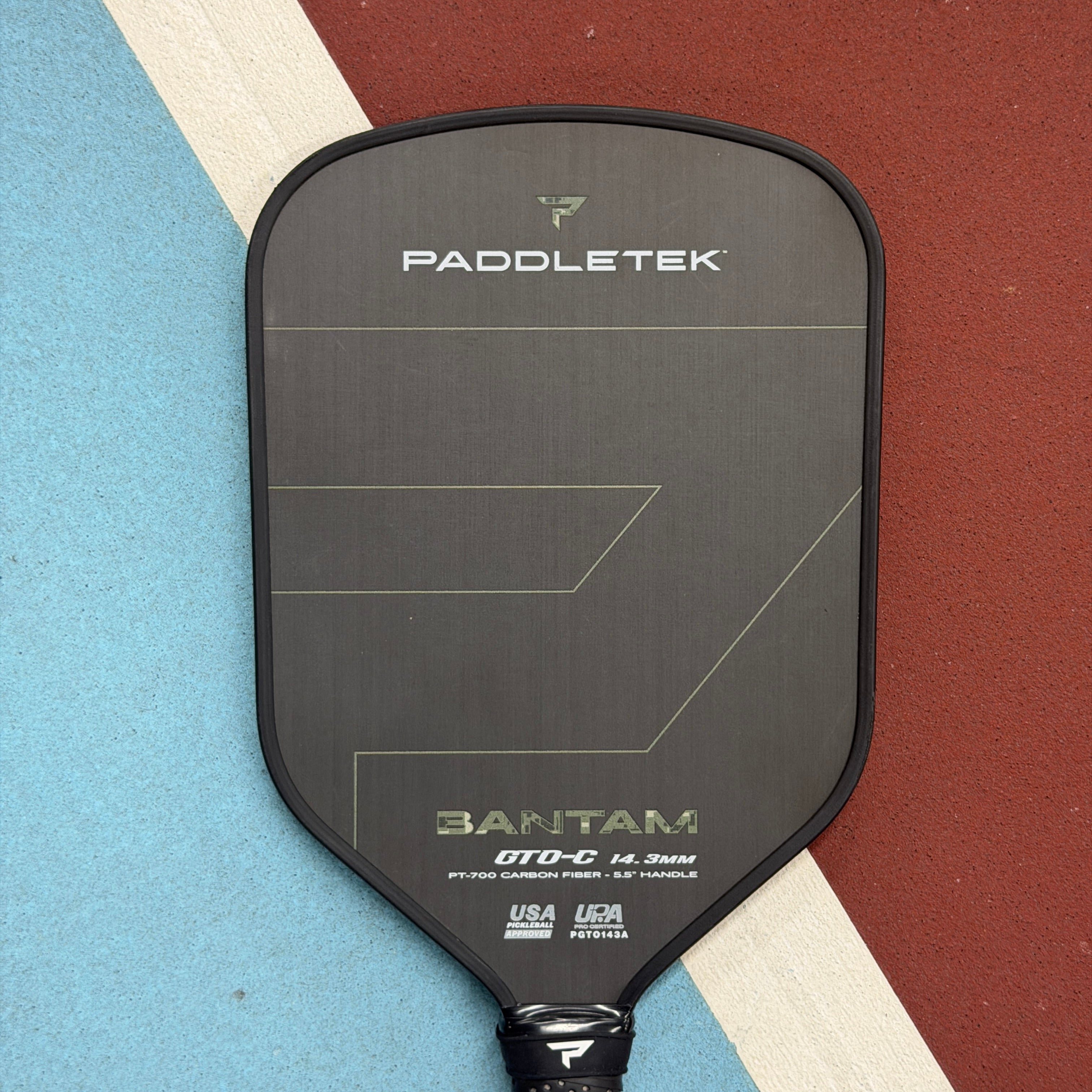 Paddletek Bantam GTO-C 14.3mm Hybrid Pickleball Paddle Camo Veterans - USED