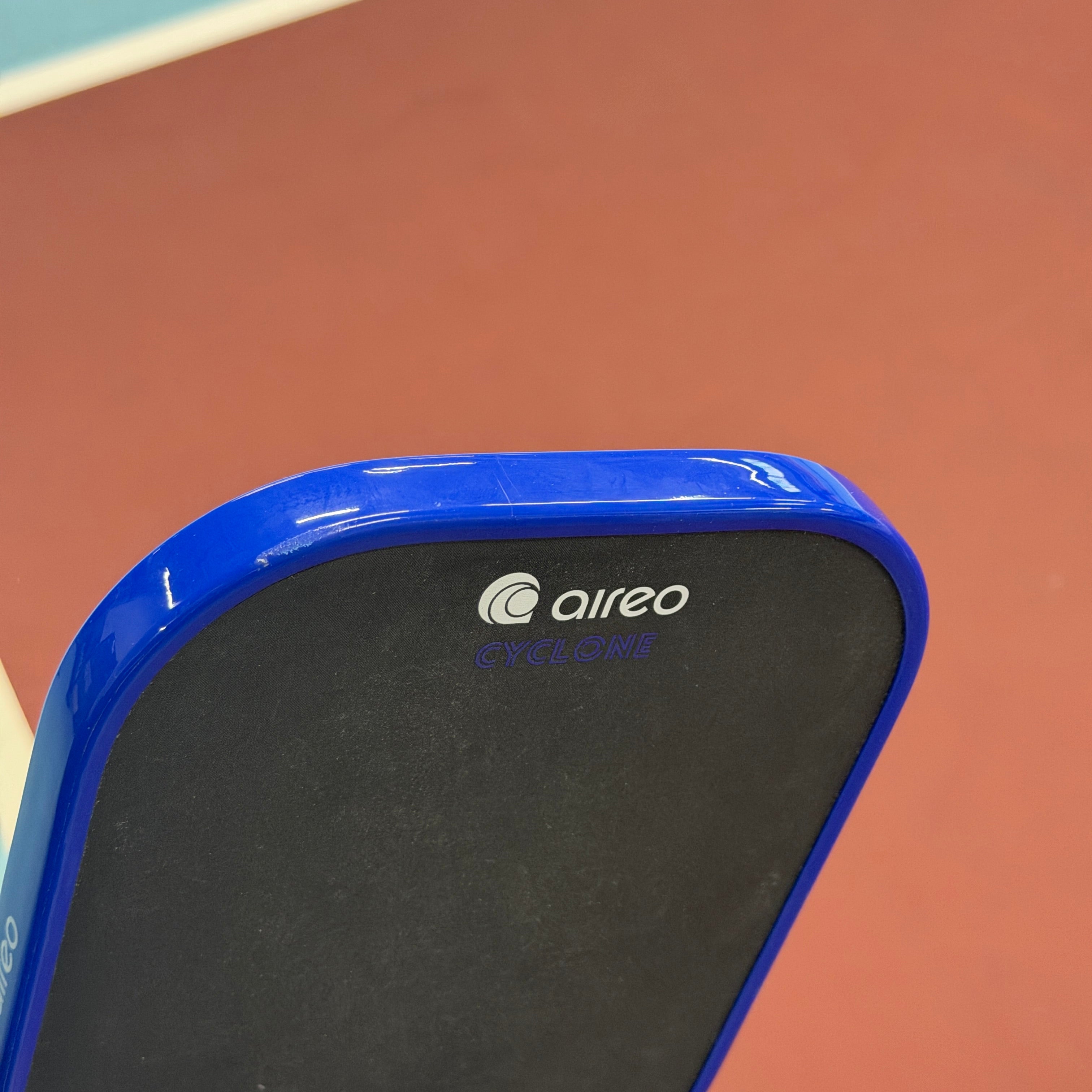 Aireo Cyclone Elongated Foam Core Pickleball Paddle Blue - Used