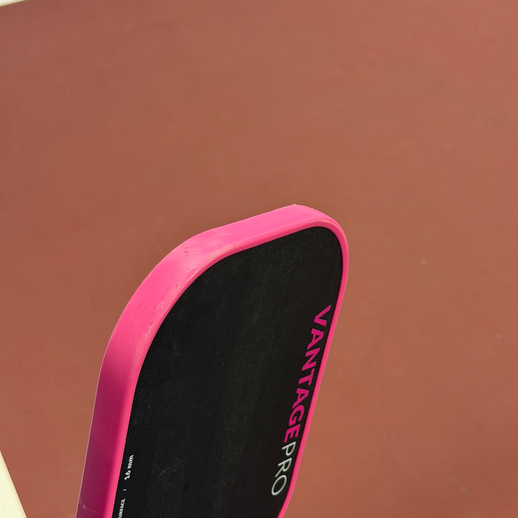 PIKKL Vantage Pro 16mm Elongated Pickleball Paddle Pink - USED
