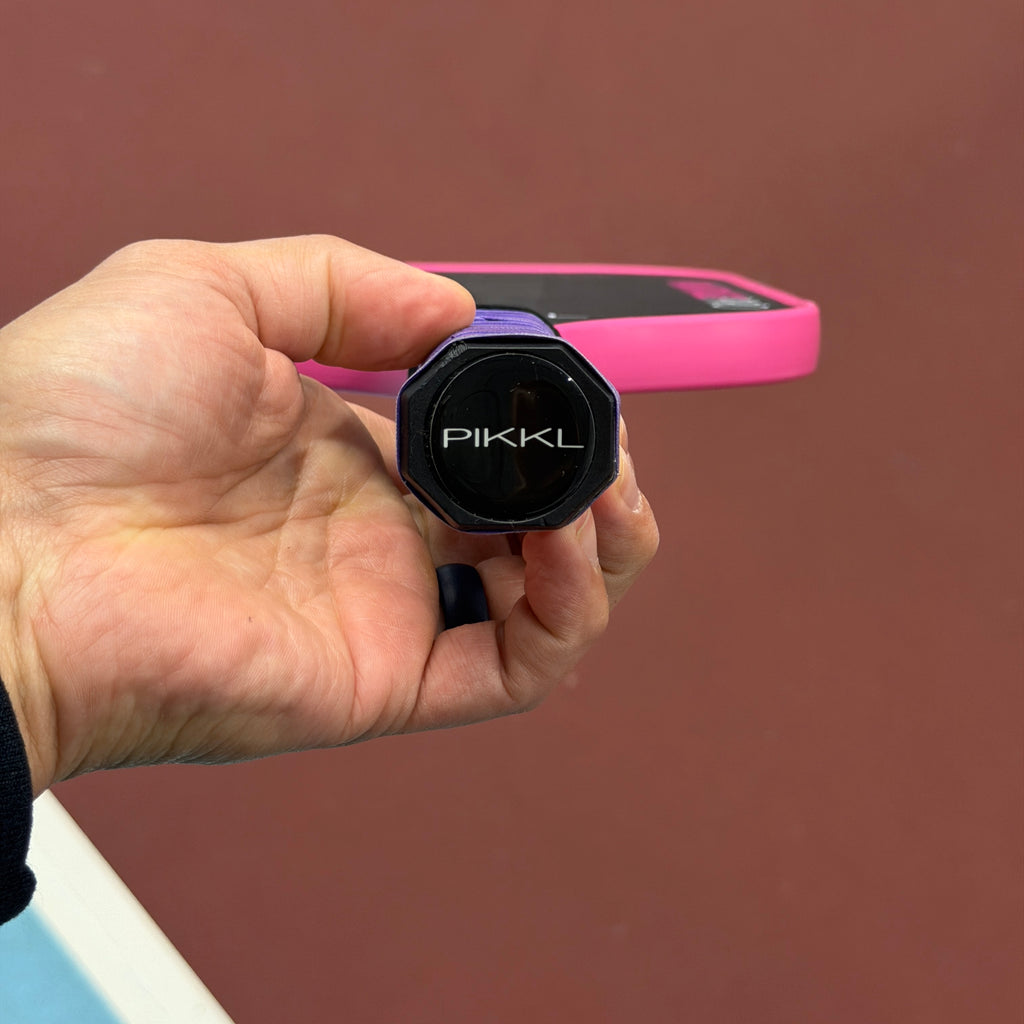 PIKKL Vantage Pro 16mm Elongated Pickleball Paddle Pink - USED