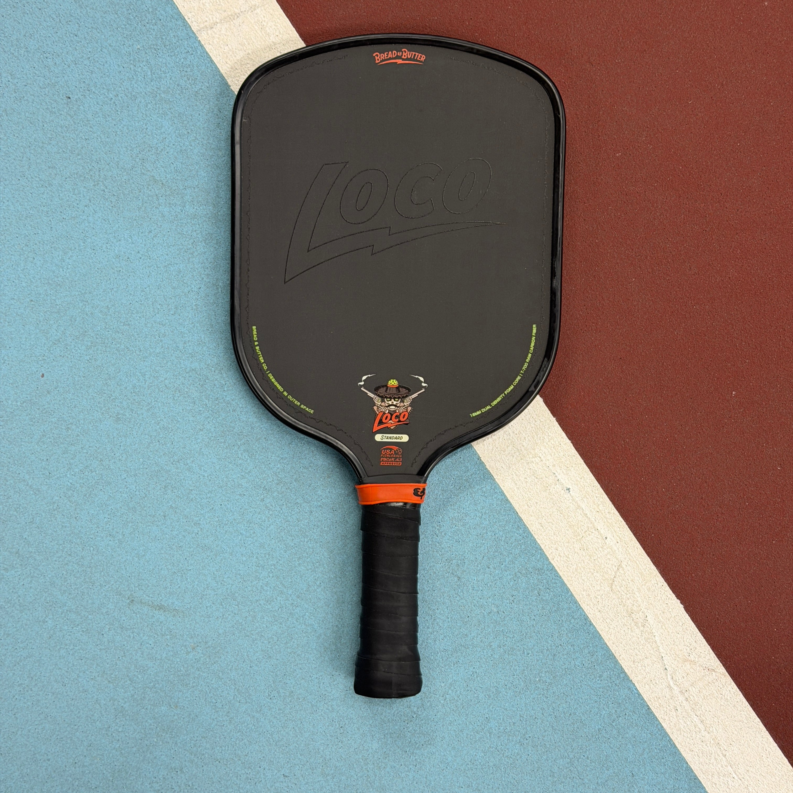 Bread & Butter Loco Widebody Pickleball Paddle Black - USED