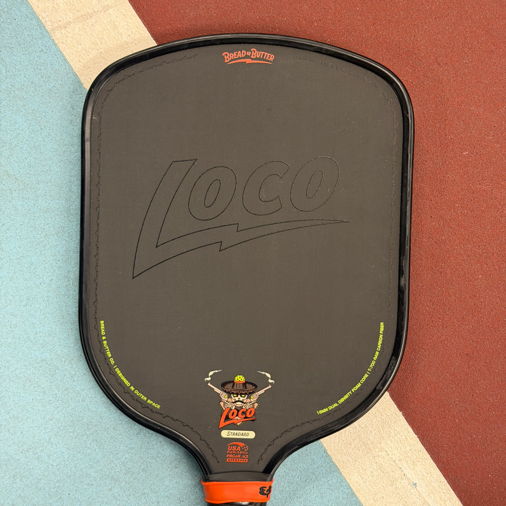 Bread & Butter Loco Widebody Pickleball Paddle Black - USED