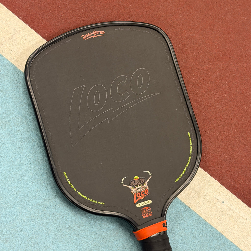 Bread & Butter Loco Widebody Pickleball Paddle Black - USED
