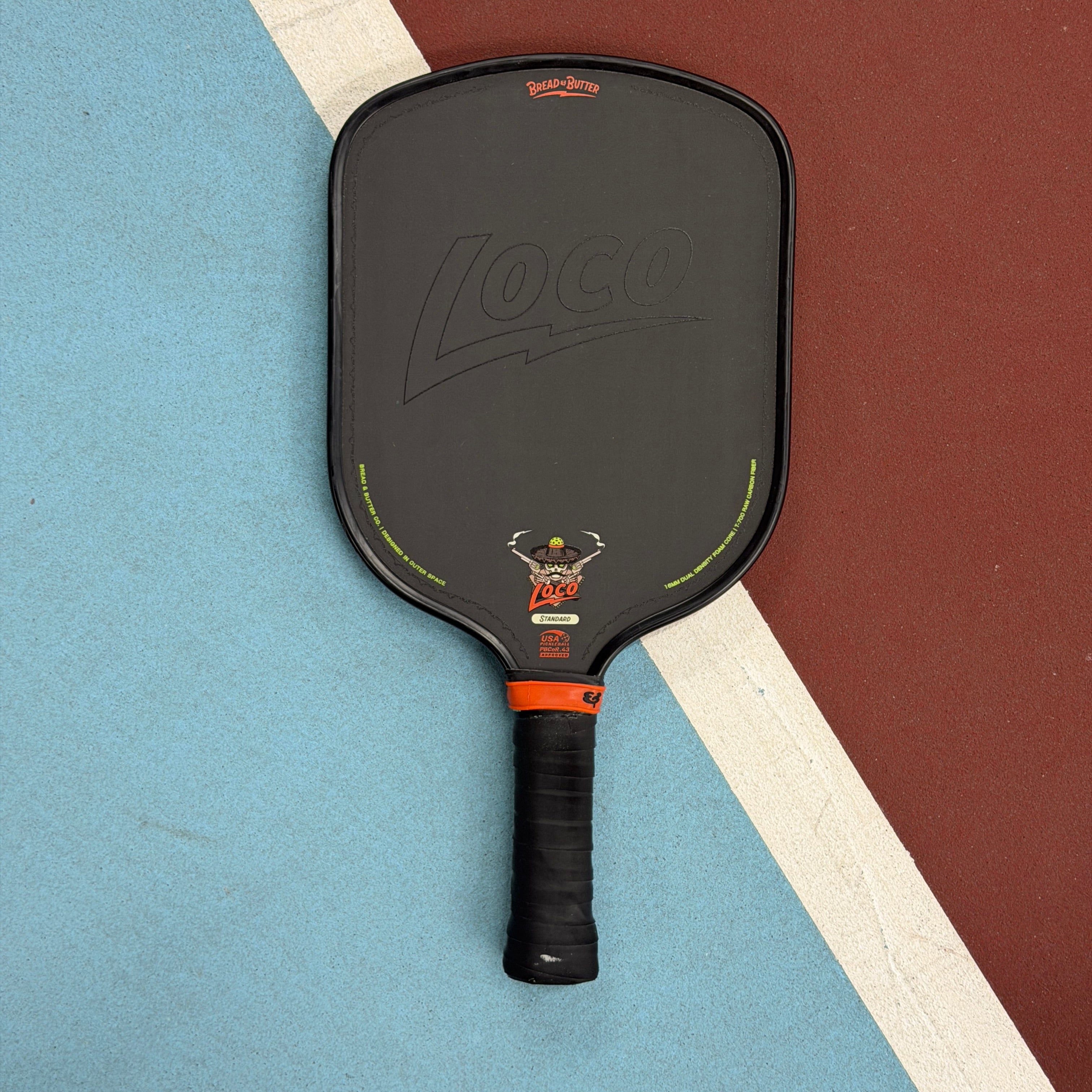 Bread & Butter Loco Widebody Pickleball Paddle Black - USED