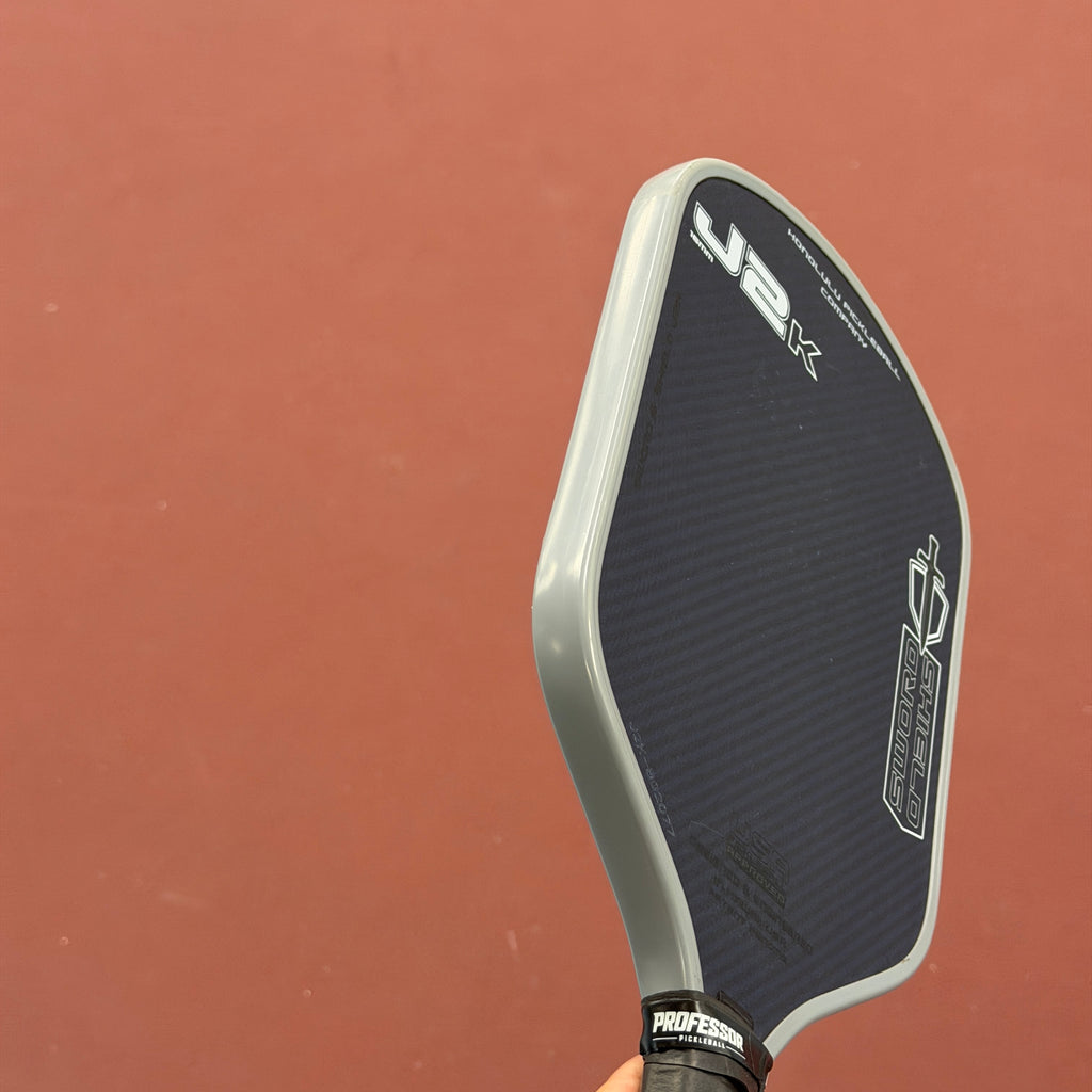 Honolulu Sword and Shield J2K Hybrid Pickleball Paddle - BLUE - Used